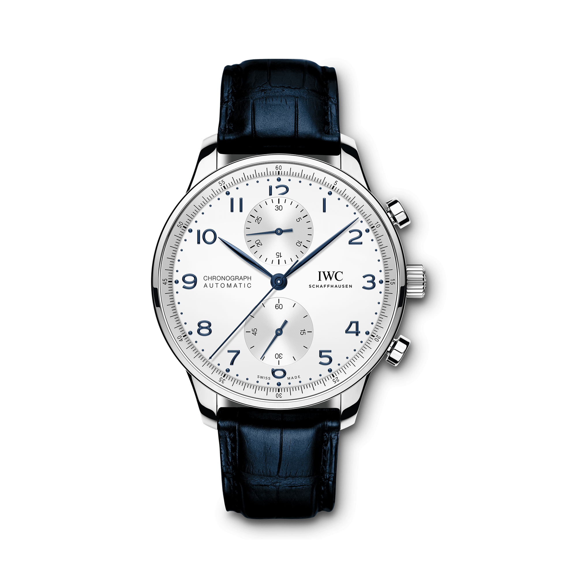 IWC Portugieser Chronograph 41mm, Silver Dial, Arabic Numerals_1