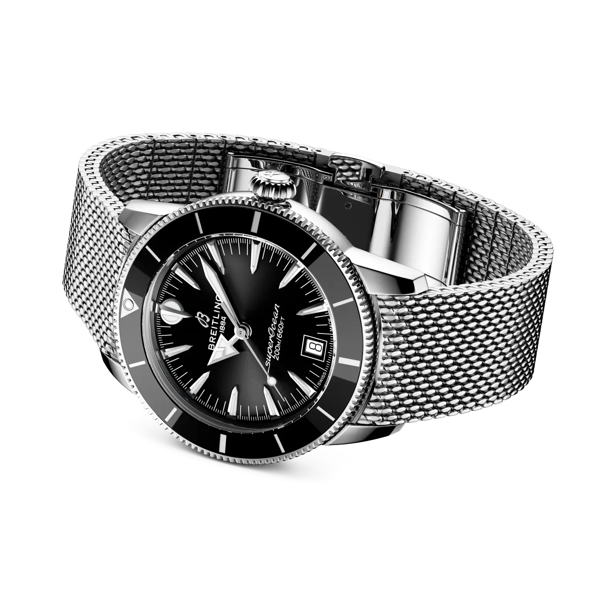 Breitling Superocean Heritage B31 Automatic 40 40mm, Black Dial, Baton Numerals_3