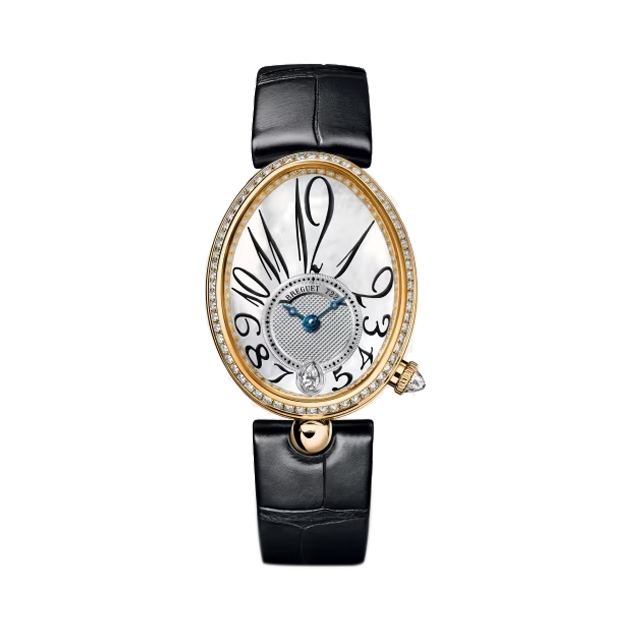 Breguet Reine de Naples 28.45mm, Mother of Pearl Dial, Arabic Numerals_1