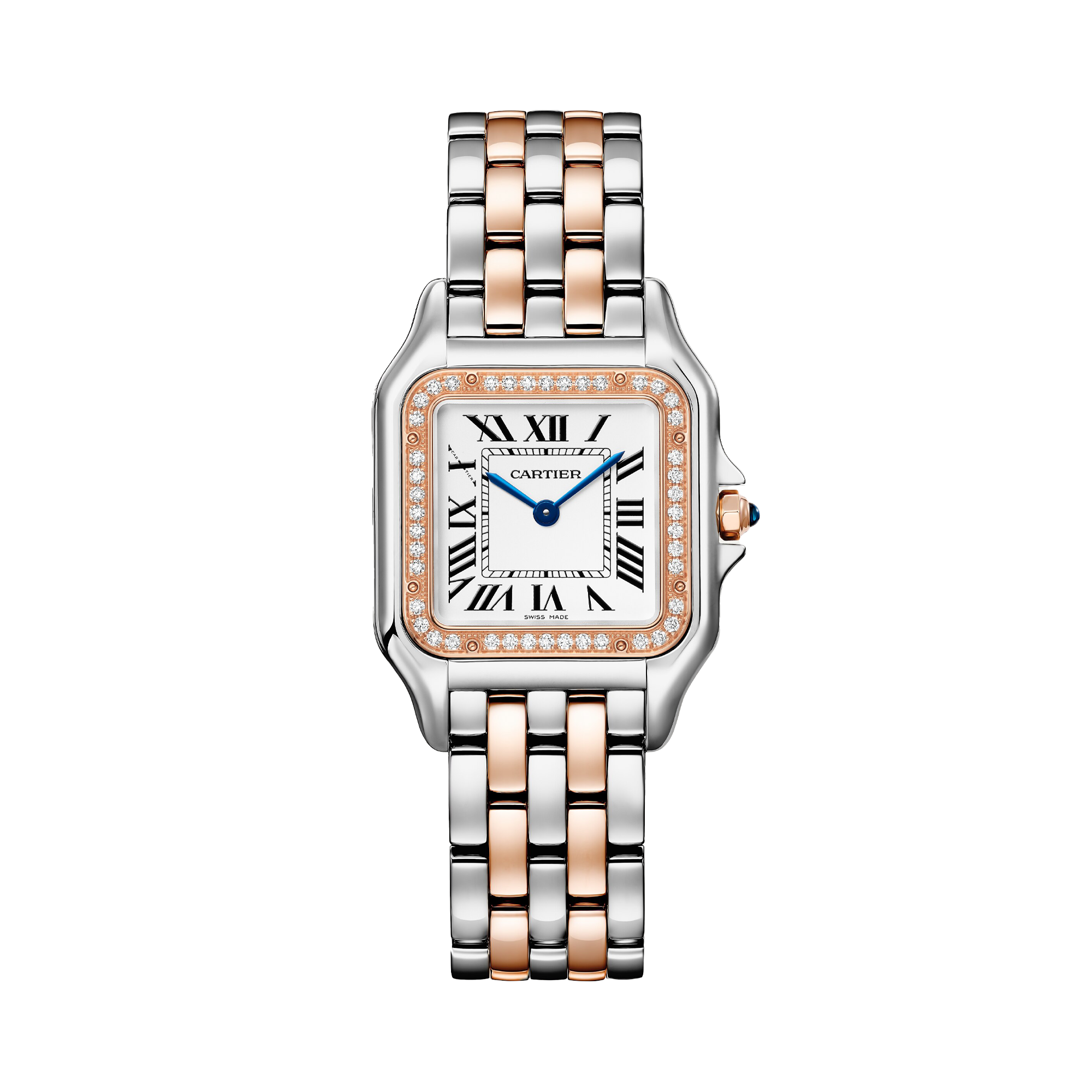 Cartier Panthère de Cartier Medium, Silver Dial, Roman Numerals_1