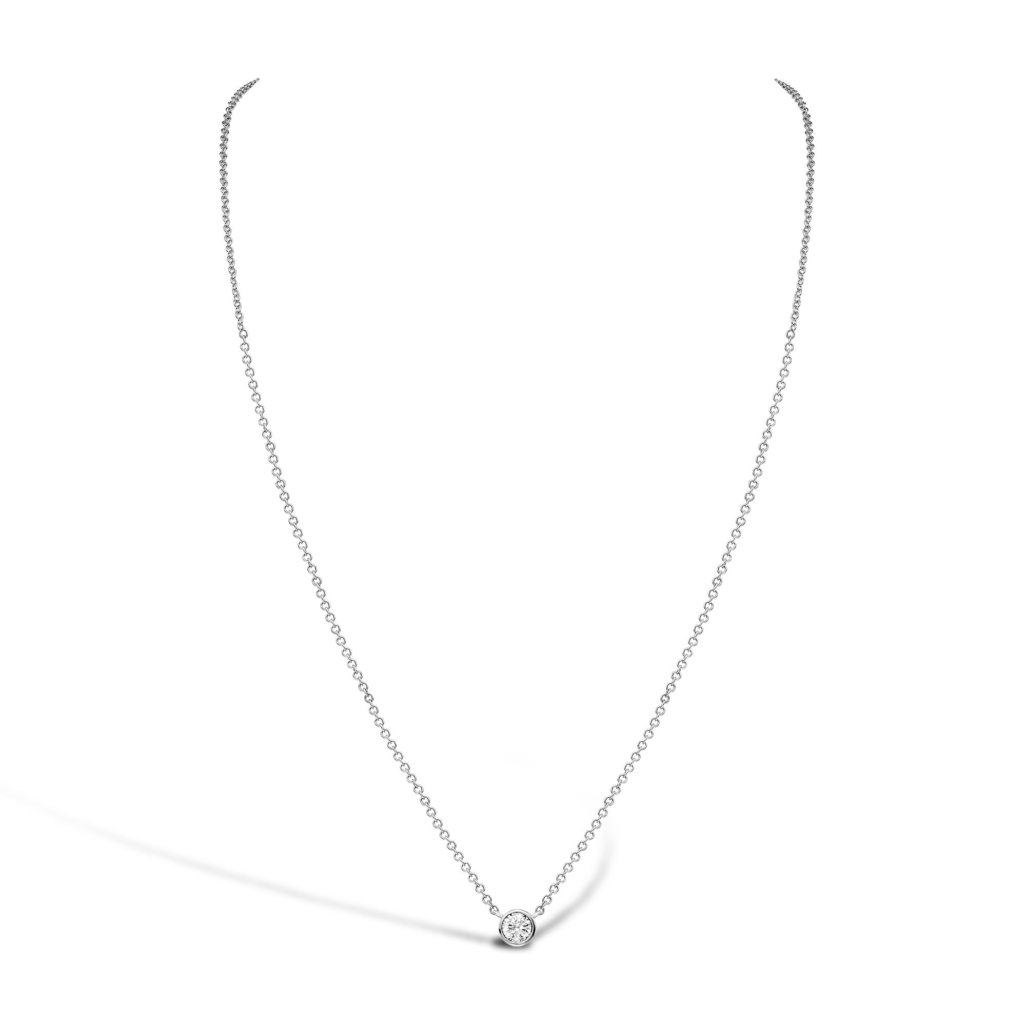 Sundance Diamond Necklace Brilliant Cut, Rubover Set_2