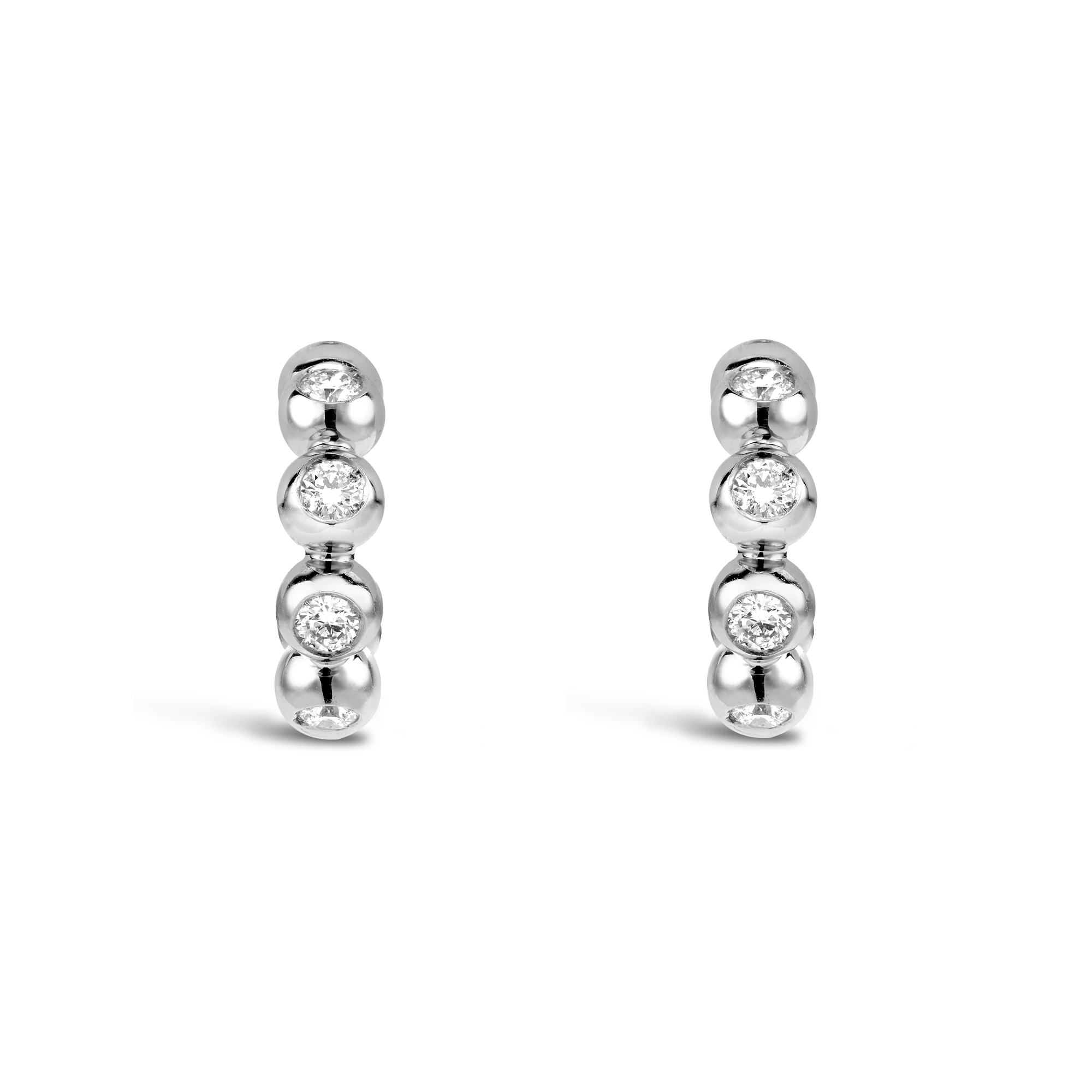 Bohemia Diamond Hoop Earrings _2