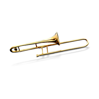 Trombone Pin Brooch Trombone_1