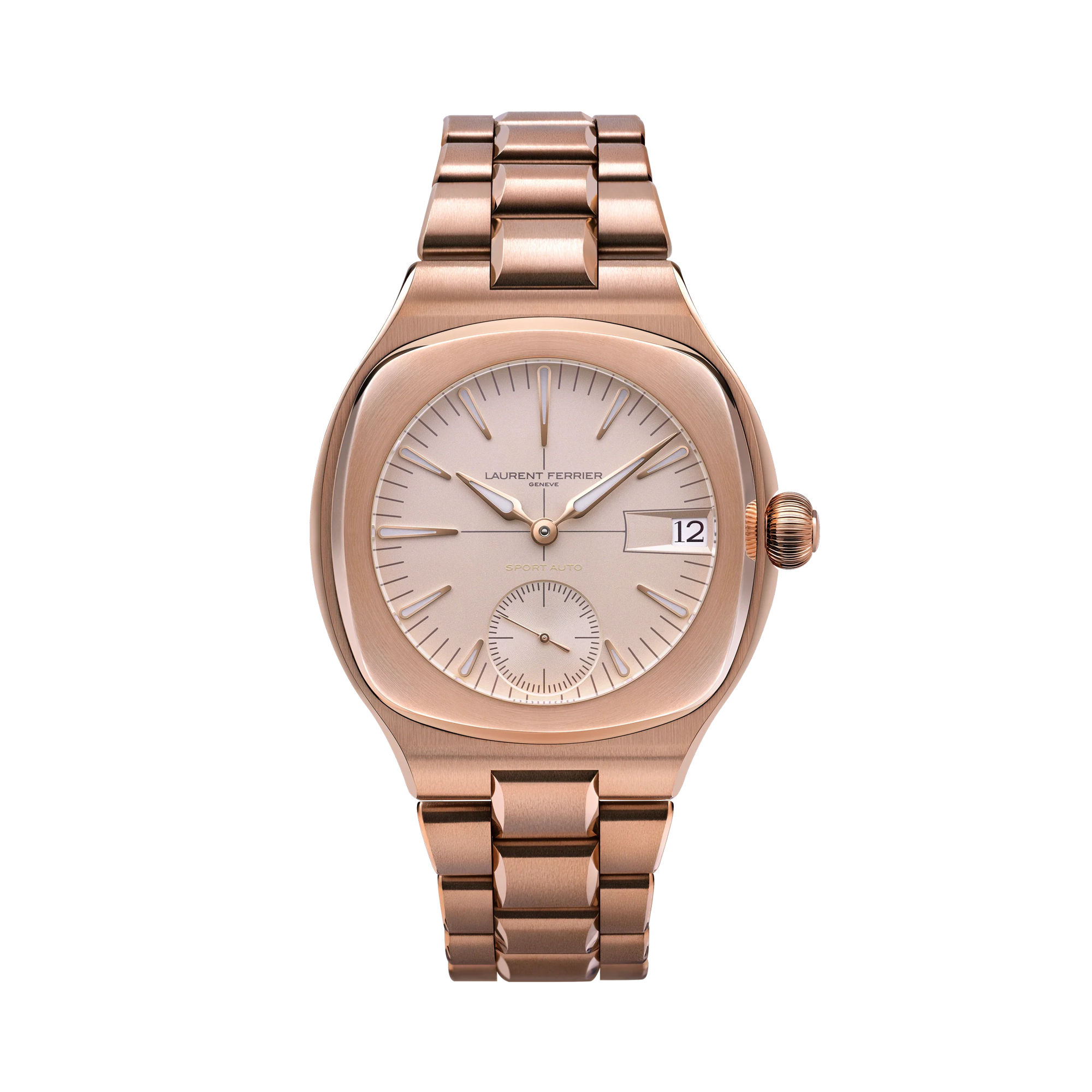 Laurent Ferrier Sport Auto 31mm, Salmon Dial, Baton Numerals_1