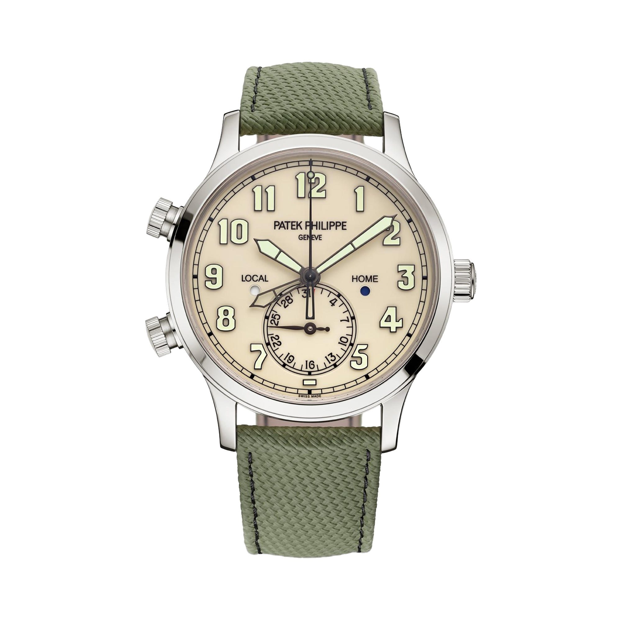 Patek Philippe Complications 42mm, Green Dial, Arabic Numerals_1