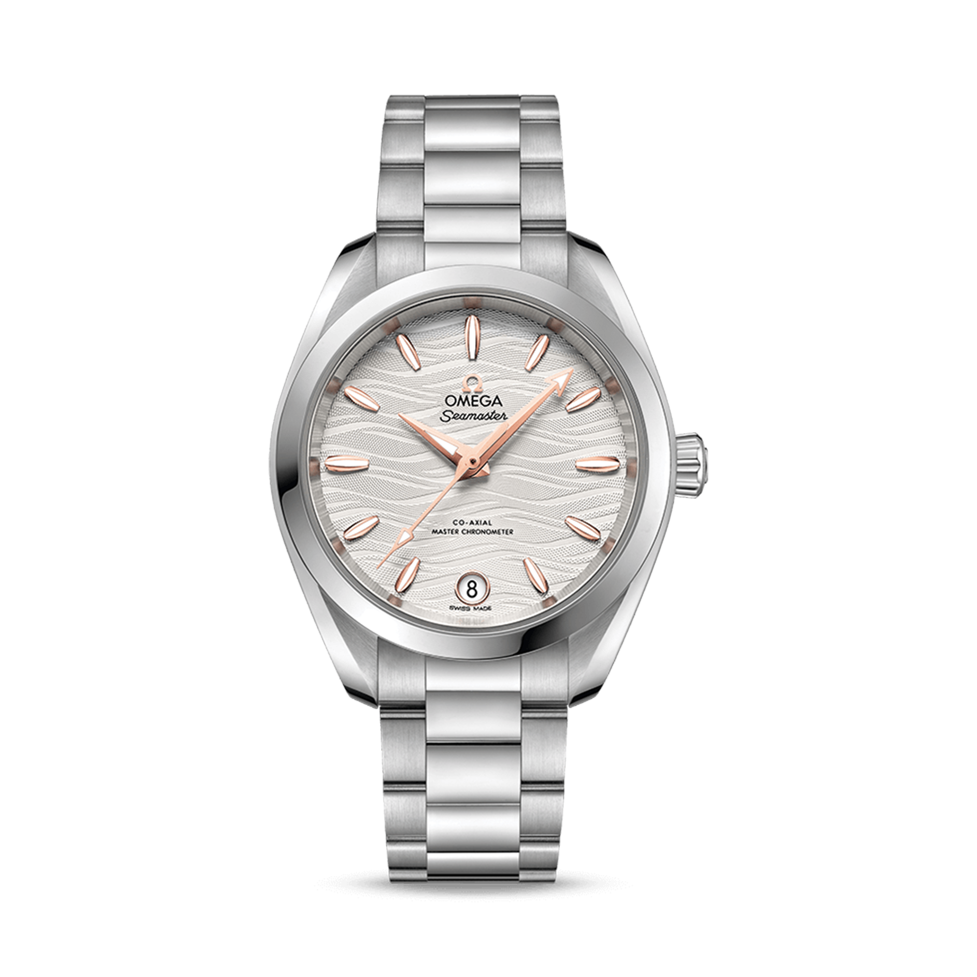 OMEGA Seamaster Aqua Terra 150m 34mm, White Dial, Baton Numerals_1