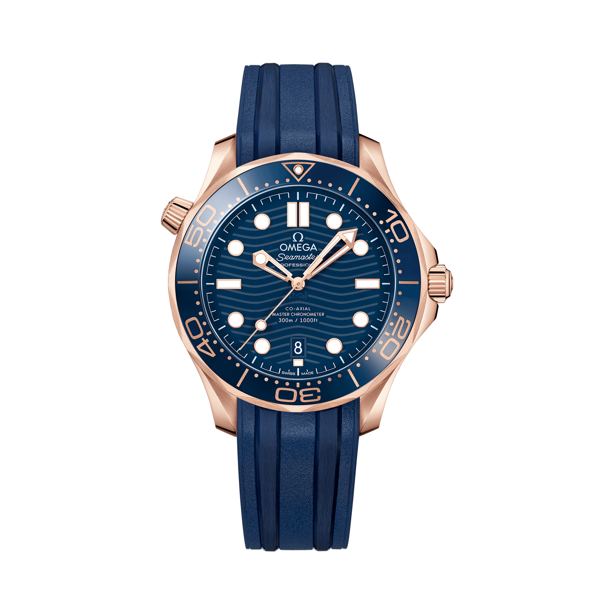 OMEGA Seamaster Diver 300m 42mm, Blue Dial, Baton Numerals_1