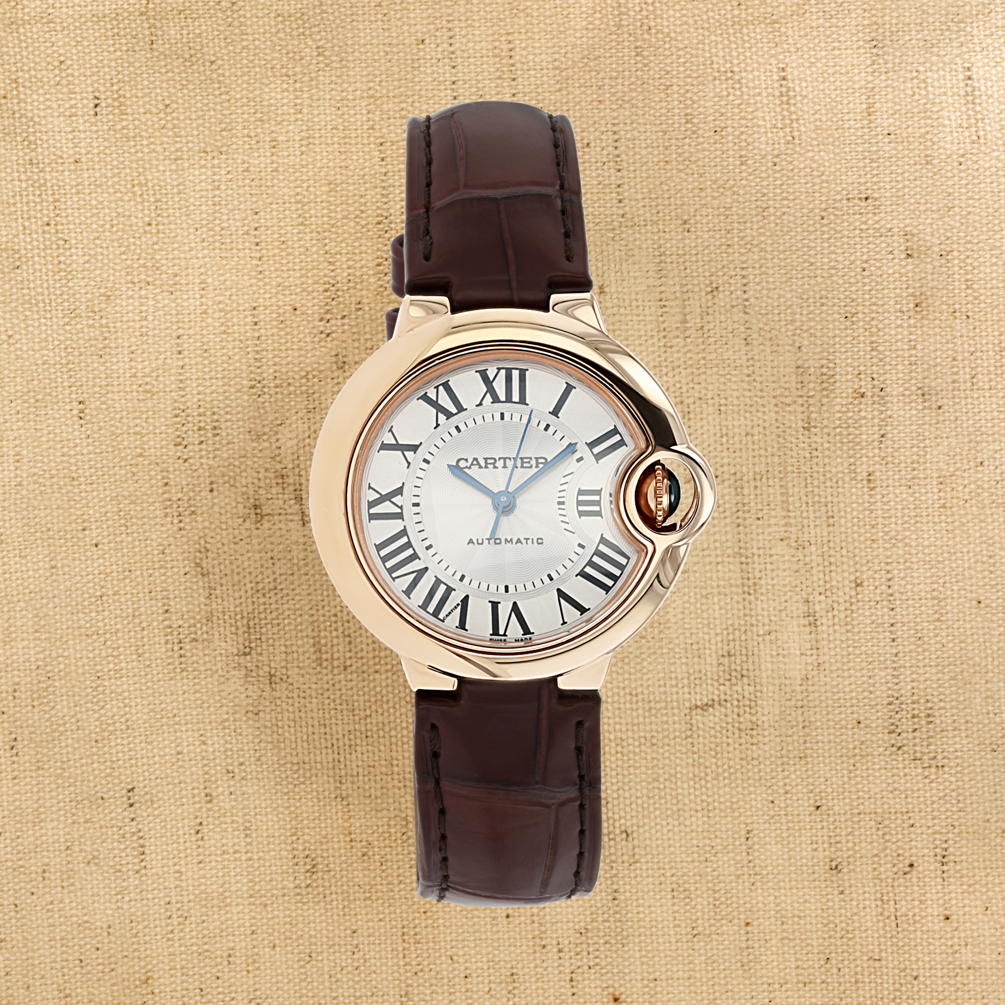Cartier Ballon Bleu de Cartier 33mm, Silver Dial, Roman Numerals_1
