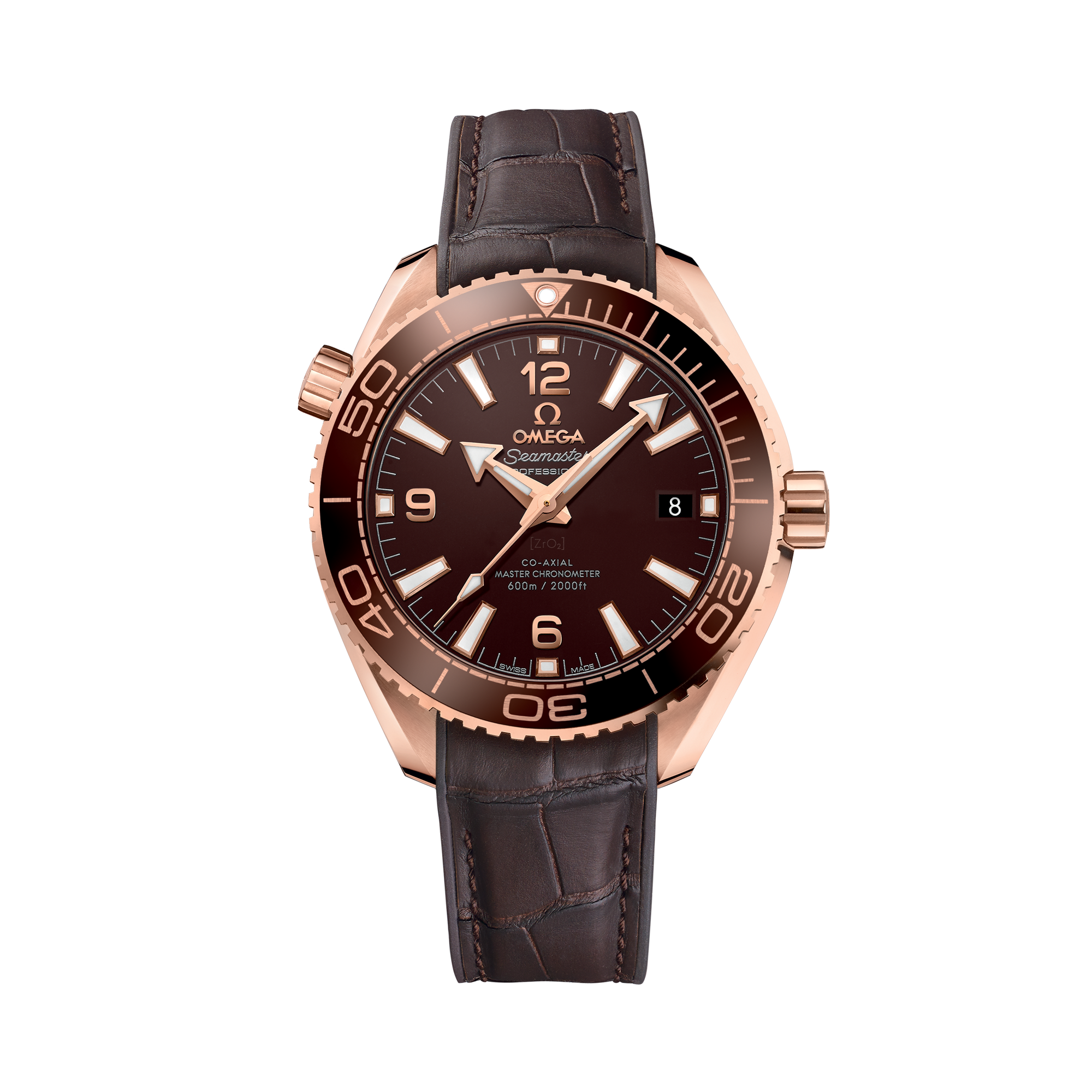 OMEGA Seamaster Planet Ocean 600m 43.5mm, Chocolate Dial, Arabic/Baton Numerals_1