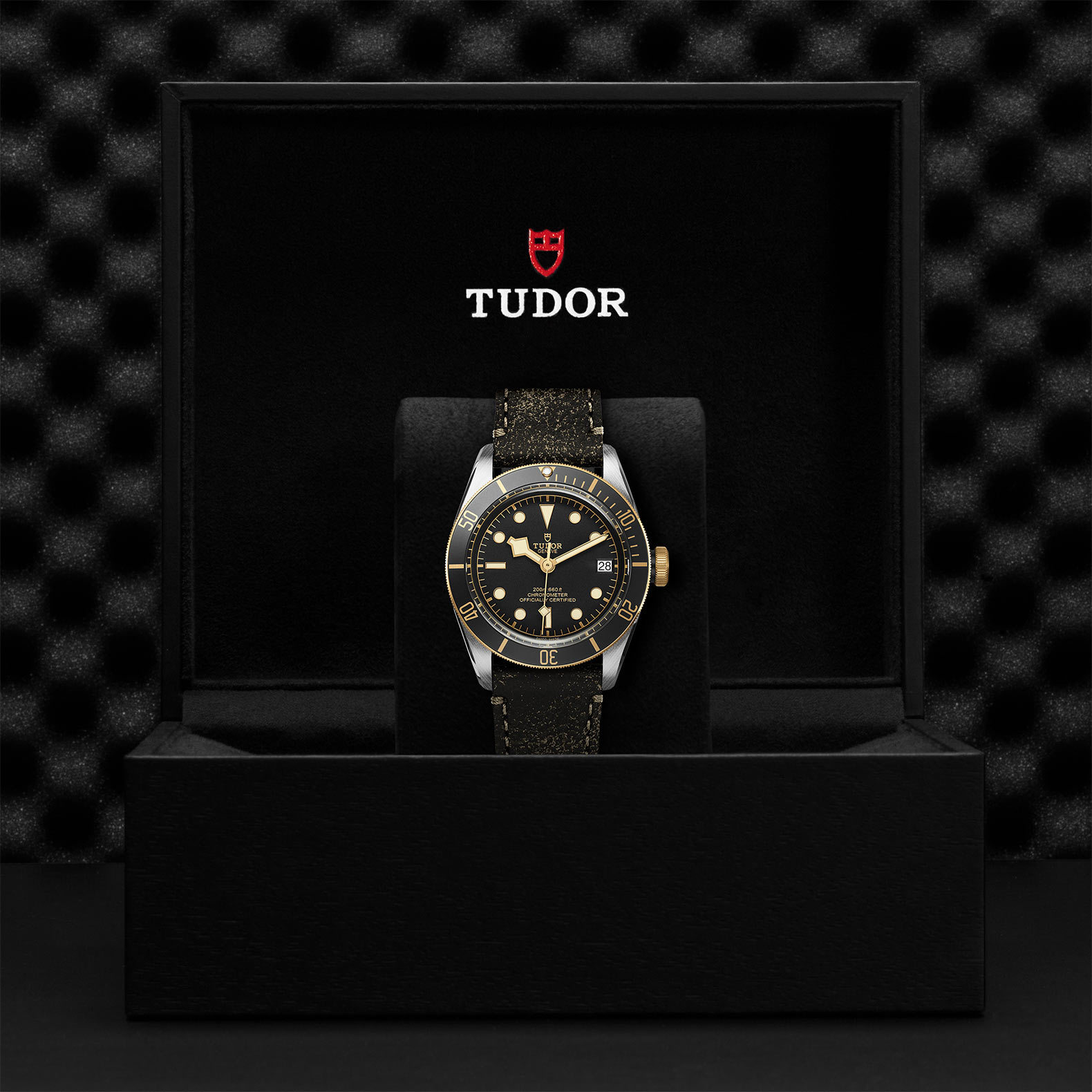 Tudor Black Bay S&G 41mm. Black Dial. Baton Numerals_3