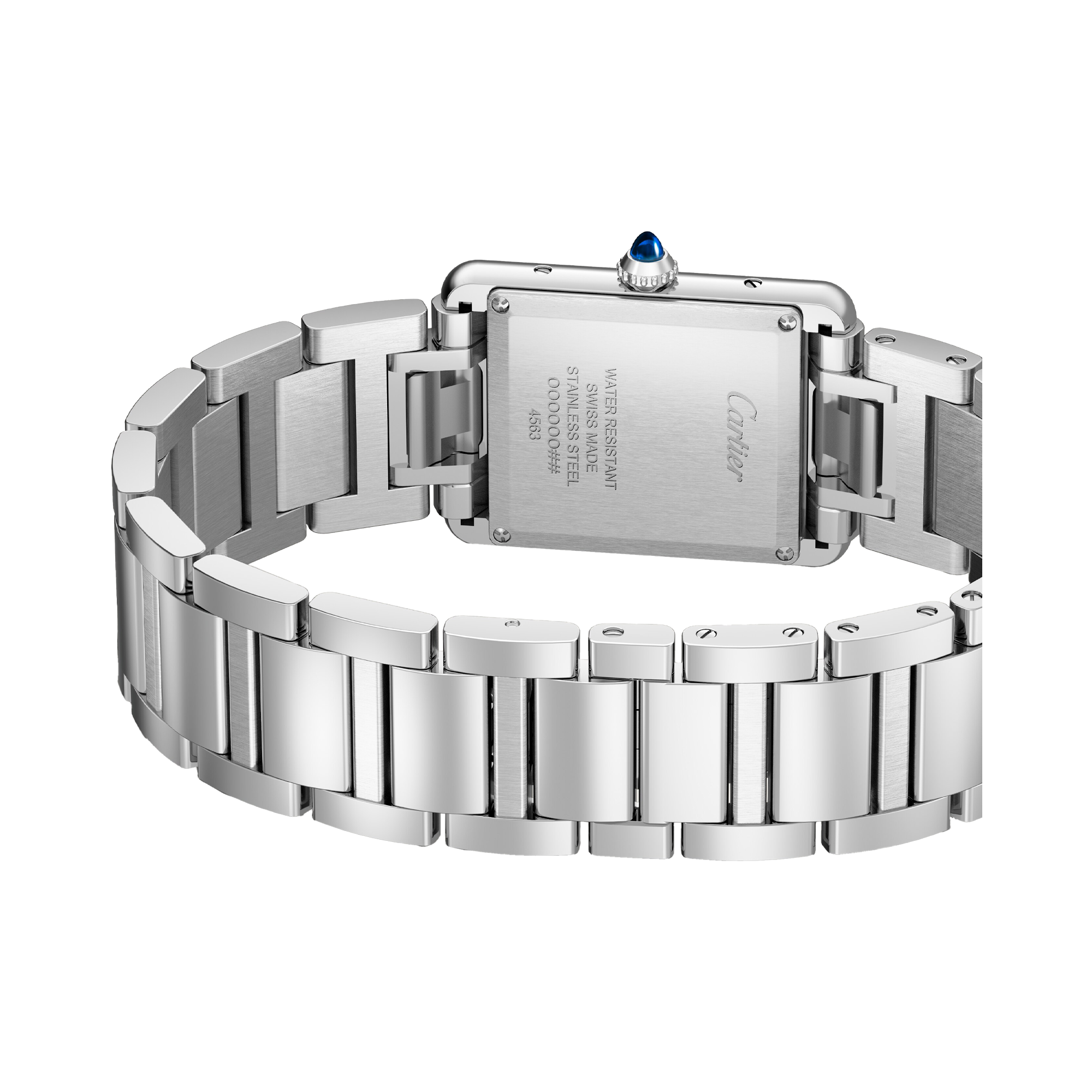 Cartier Tank Must 33.7mm, Silver Dial, Roman Numerals_3