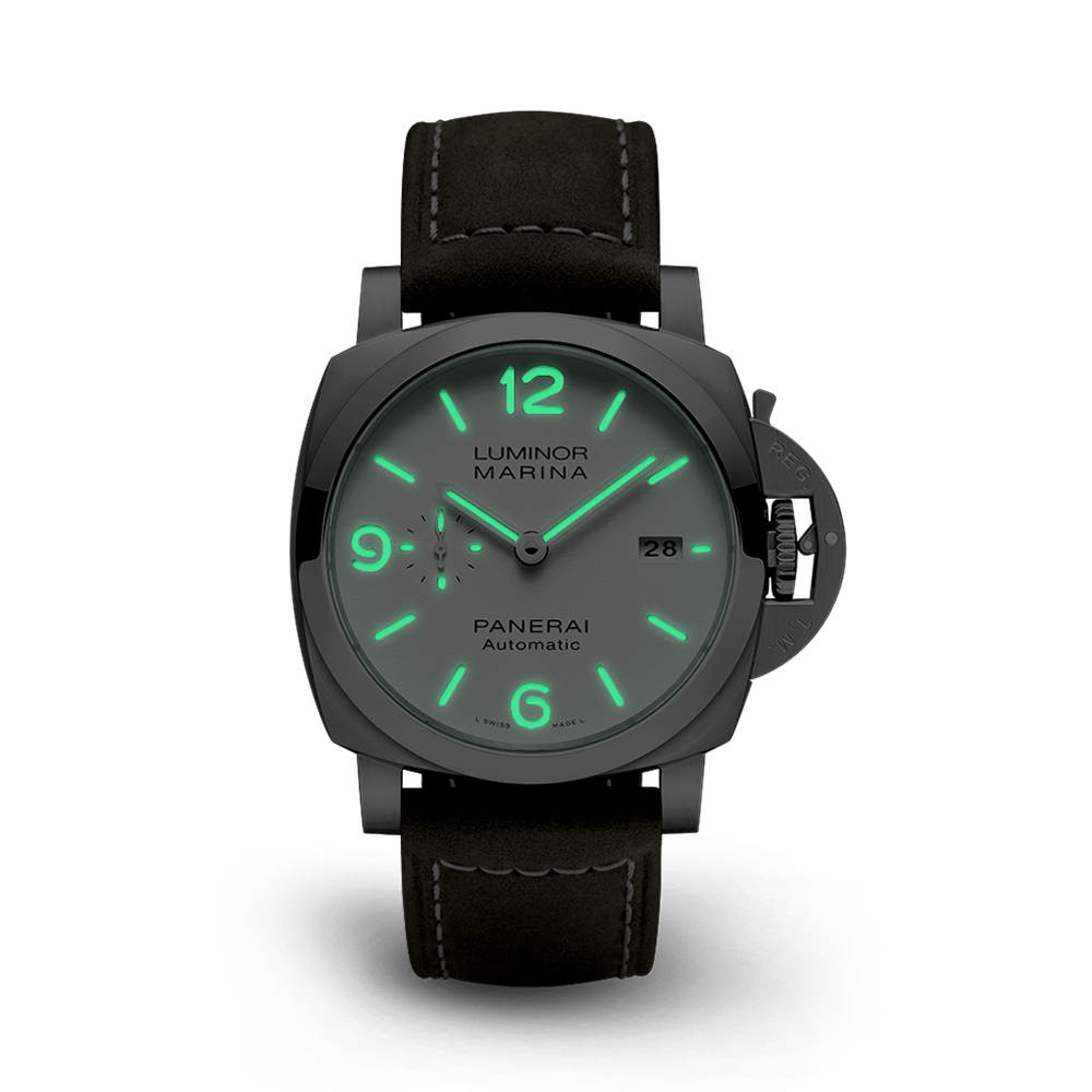 Panerai Luminor Marina - 44mm 44mm, White Dial, Arabic/Baton Numerals_2