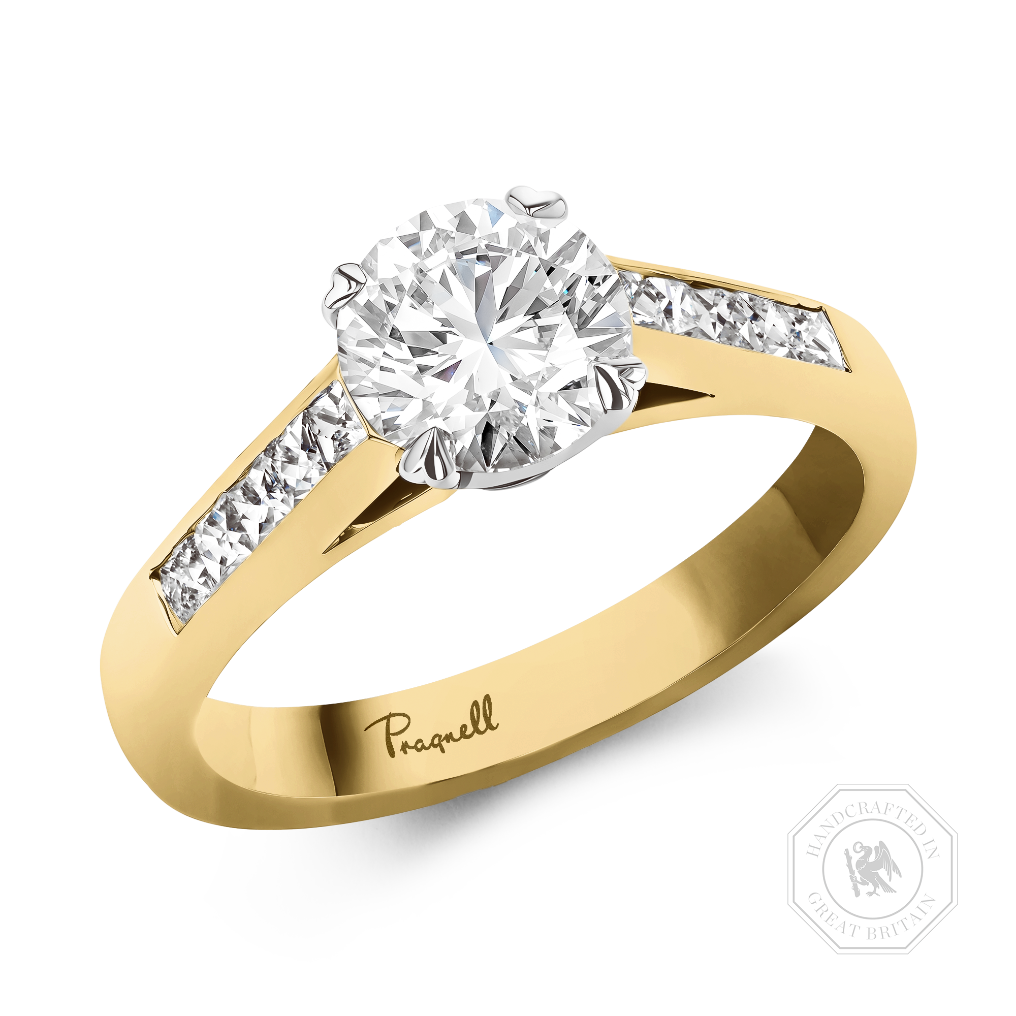 Gatsby 1.70ct Brilliant Cut Diamond Ring Brilliant cut, Claw set_1