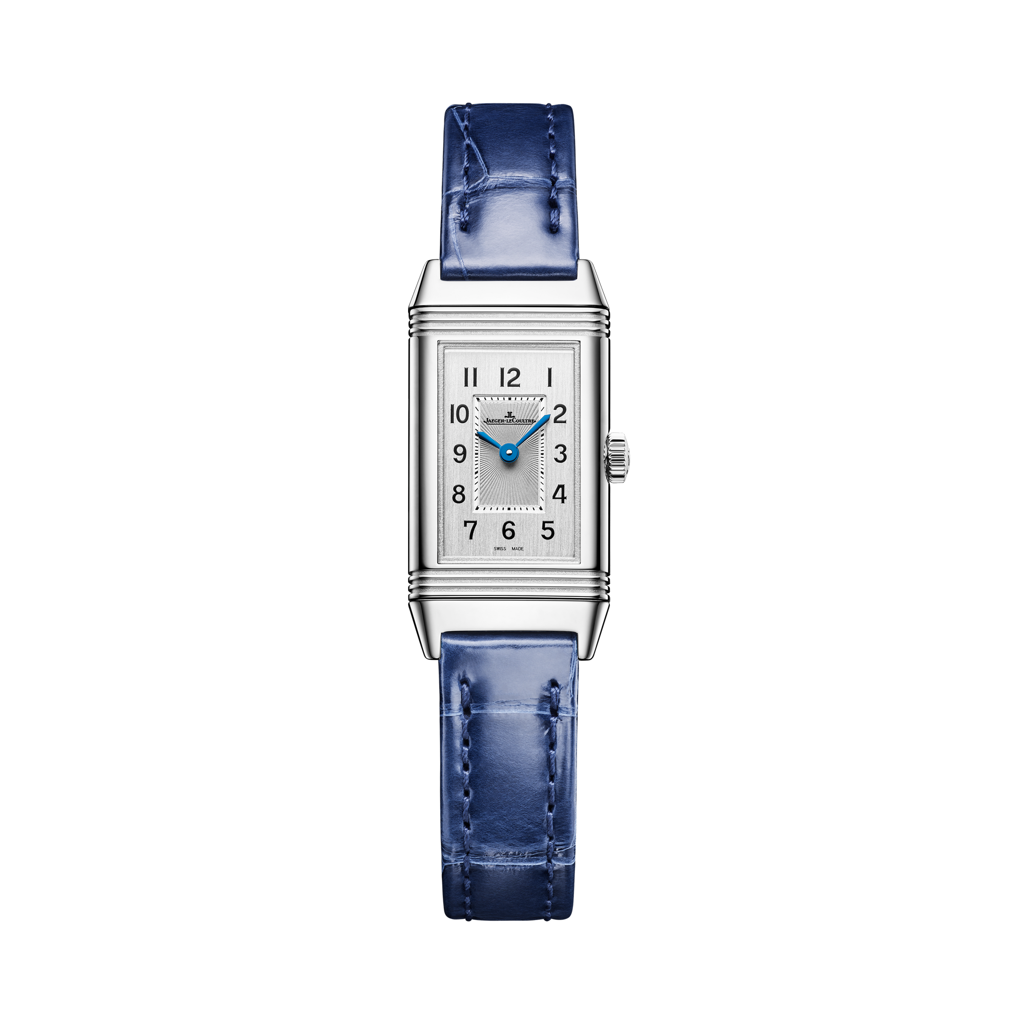 Jaeger-LeCoultre Reverso Classic 16mm, Silvered grey Dial, Arabic Numerals_1