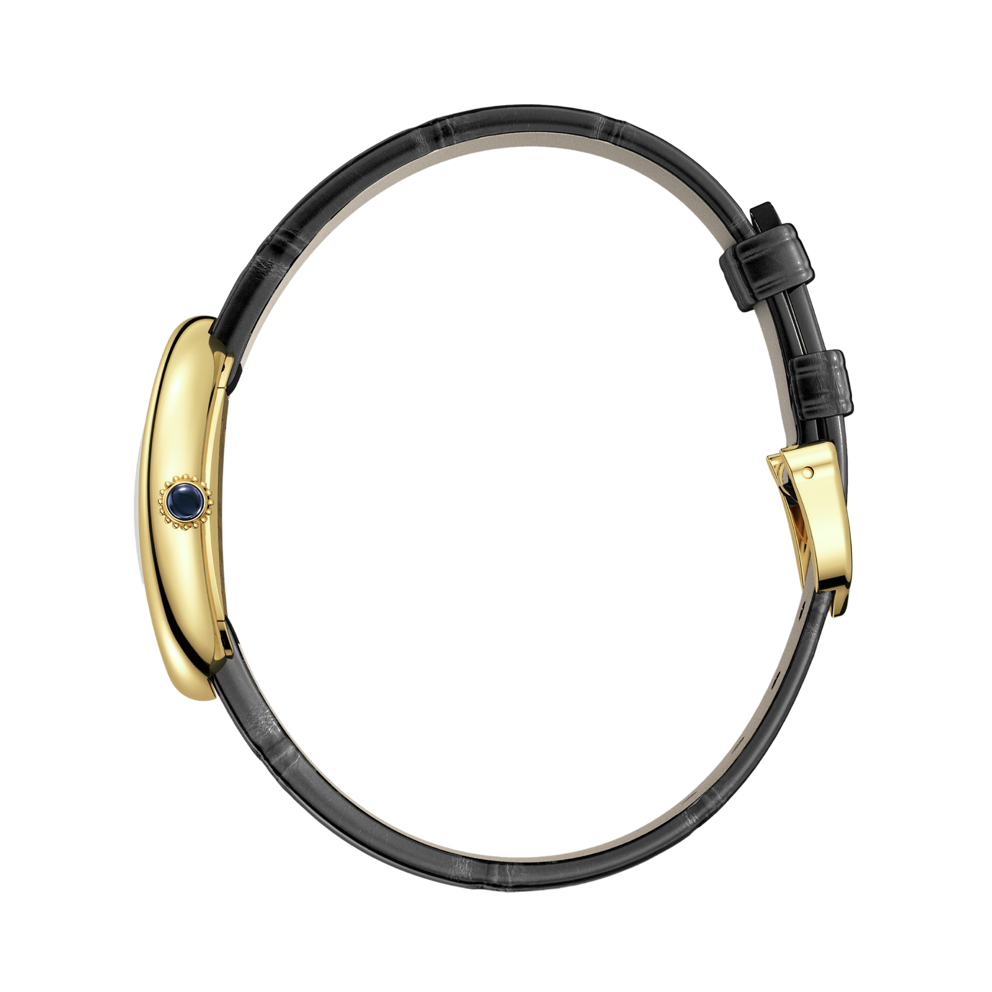 Cartier Baignoire 23mm, Silver Dial, Roman Numerals_3