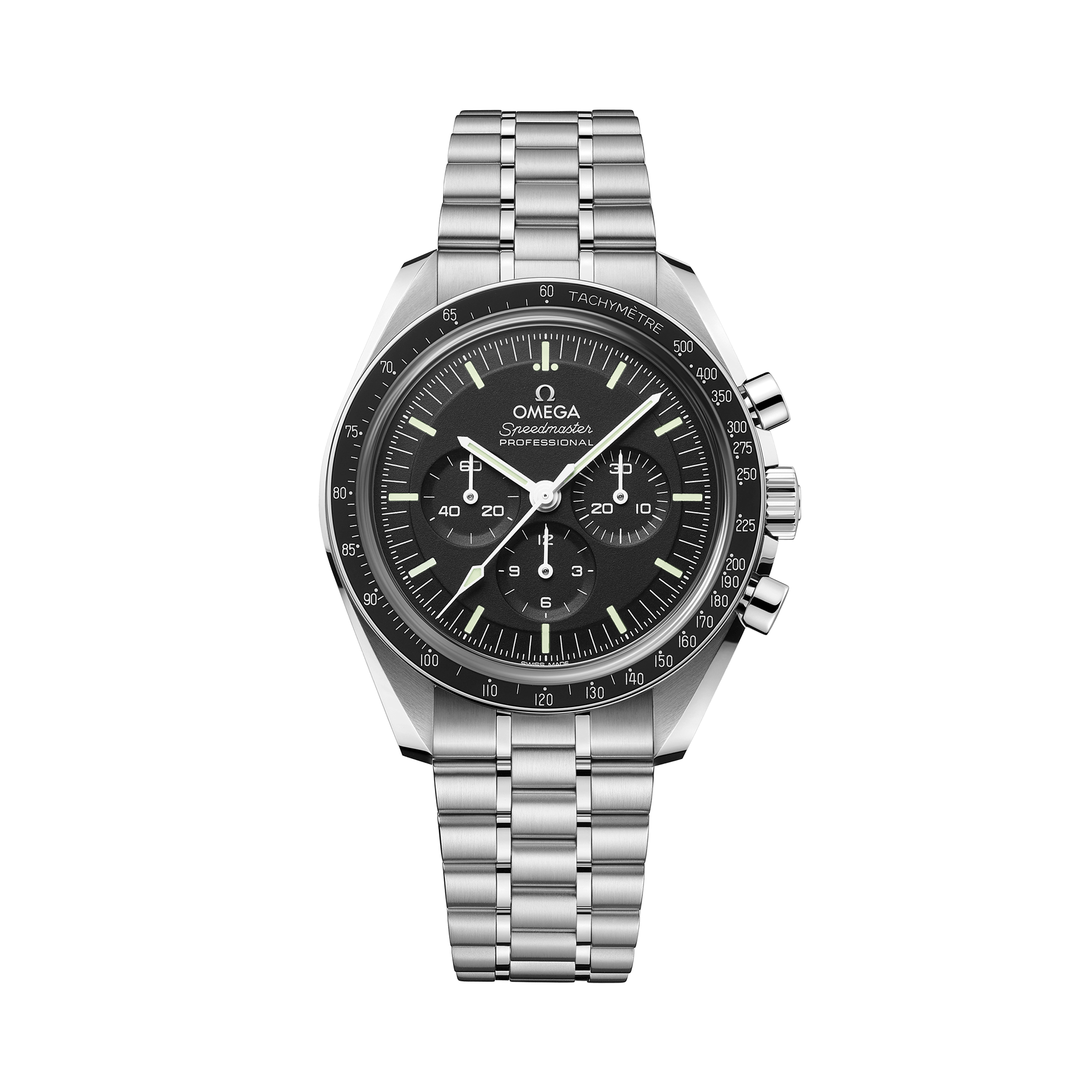 OMEGA Speedmaster Moonwatch Professional Co-Axial Master Chronometer 42mm, Black Dial, Baton Numerals_1