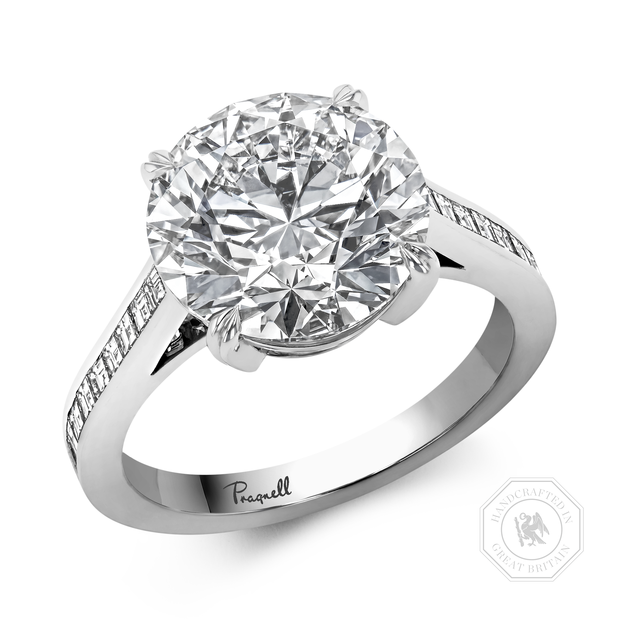 Masterpiece Gatsby 5.26ct Diamond Ring Brilliant cut, Claw set_1