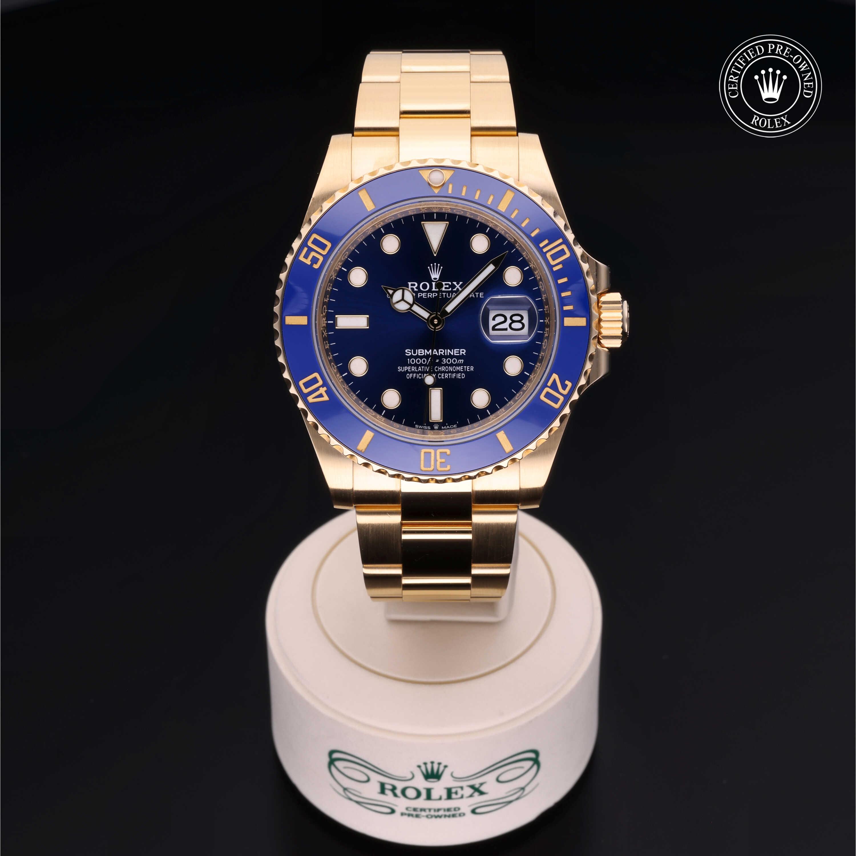 Rolex Submariner Date 2023, 41mm, 18ct Yellow Gold
