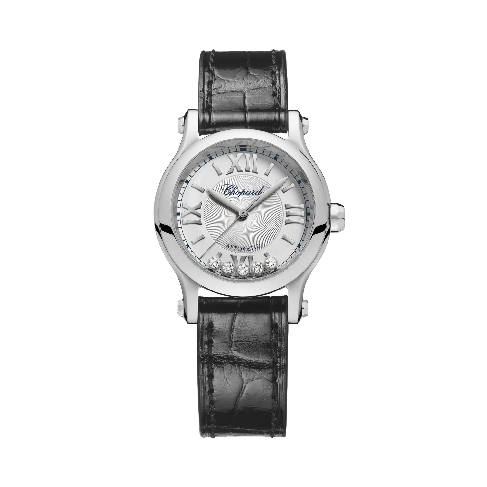 Chopard Happy Sport 30mm, Silver Dial, Roman and Baton Numerals_1