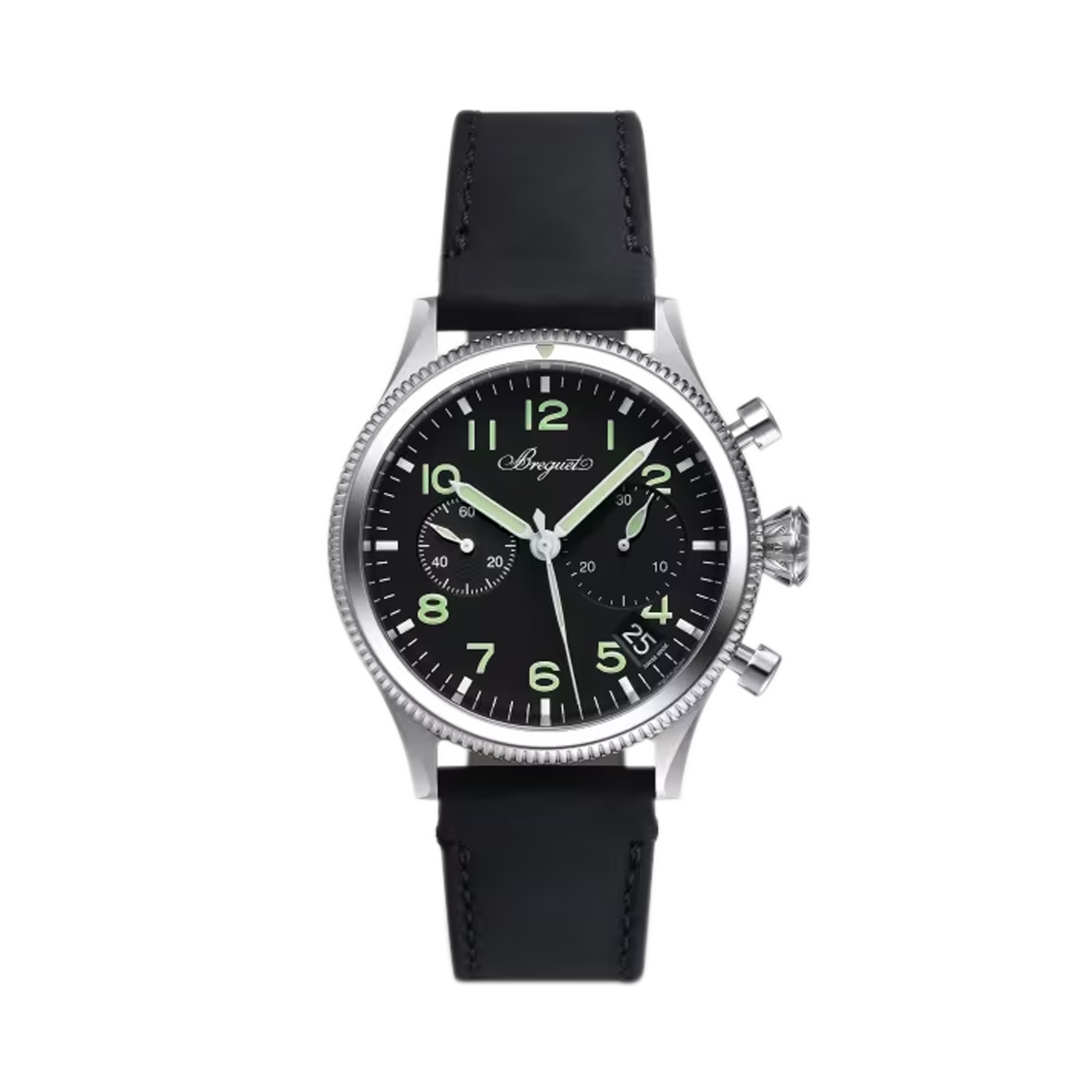 Breguet Type XX Flyback Chronograph 42mm, Black Dial, Arabic Numerals_1