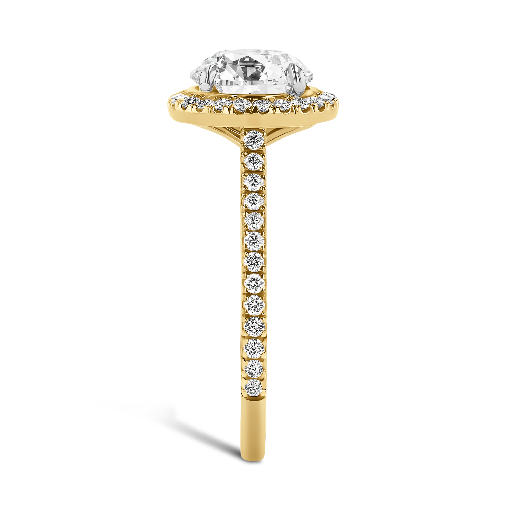 Celestial 2.00ct Diamond Cluster Ring Brilliant cut, Claw set_4