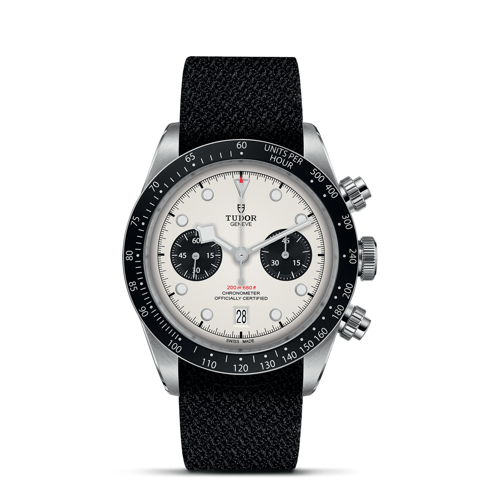 Tudor Black Bay Chrono 41mm, White Dial, Baton Markers_1