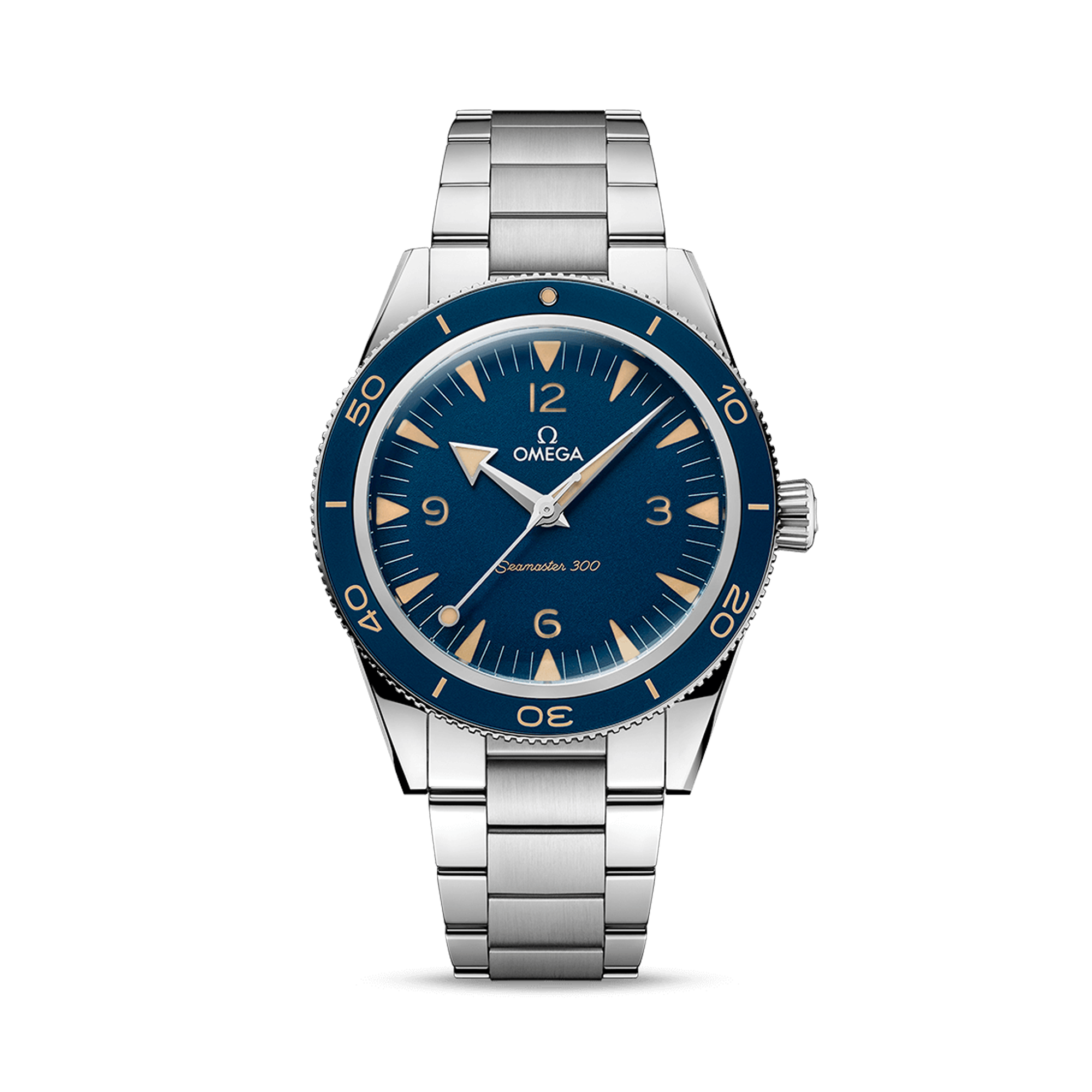 OMEGA Seamaster 300 41mm, Blue Dial, Arabic Numerals_1