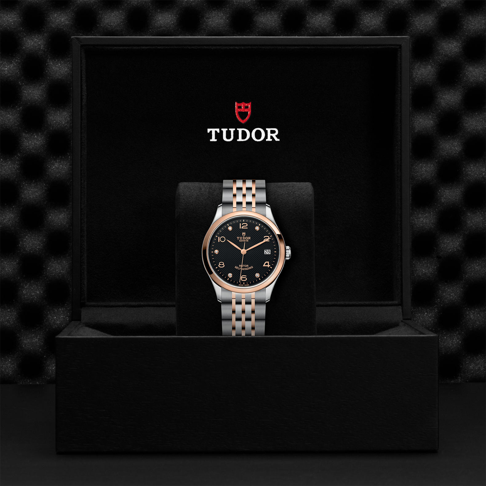 Tudor 1926 36mm. Black Dial. Diamond Numerals_3