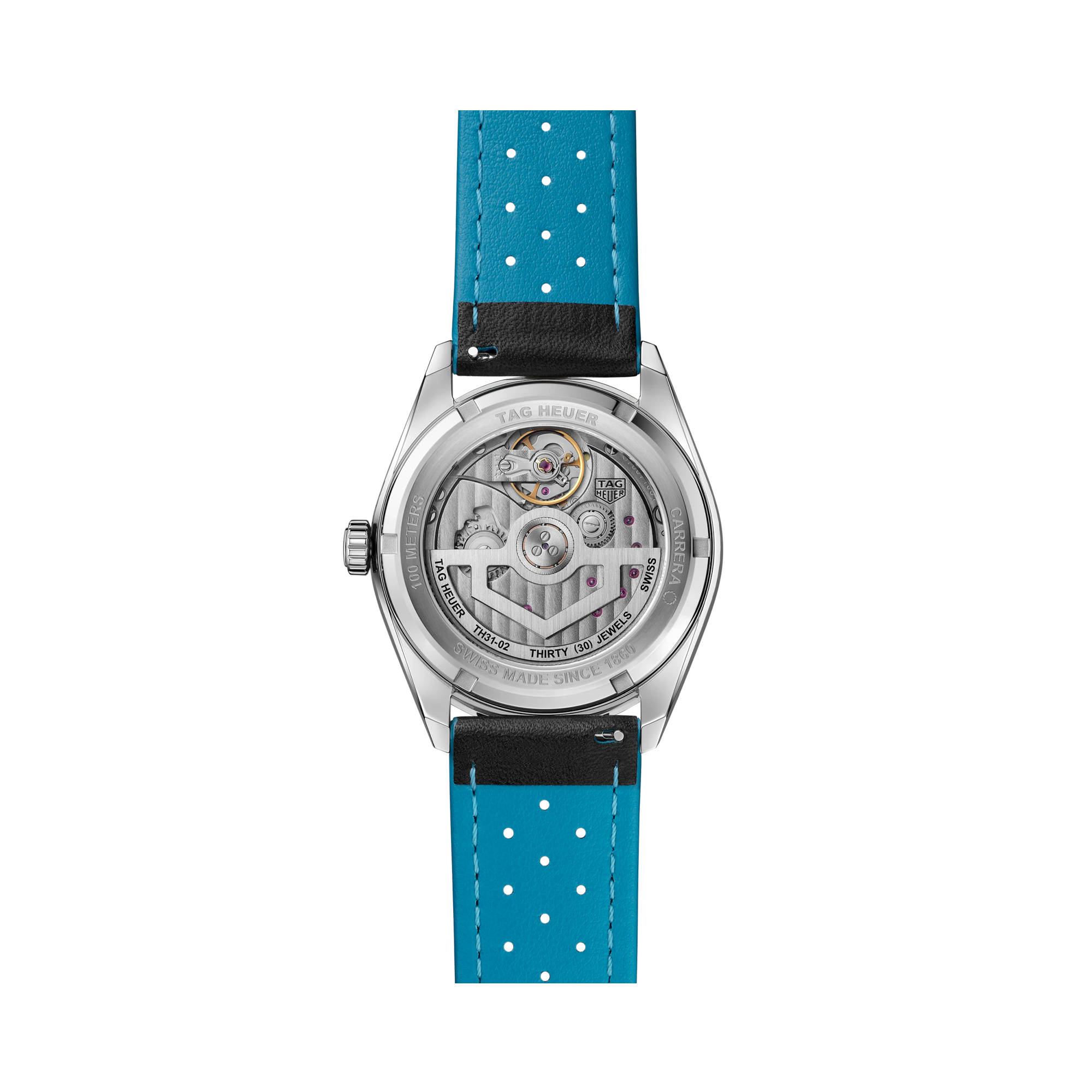 Carrera Day-Date 44mm, Black Dial, Baton Numerals_2