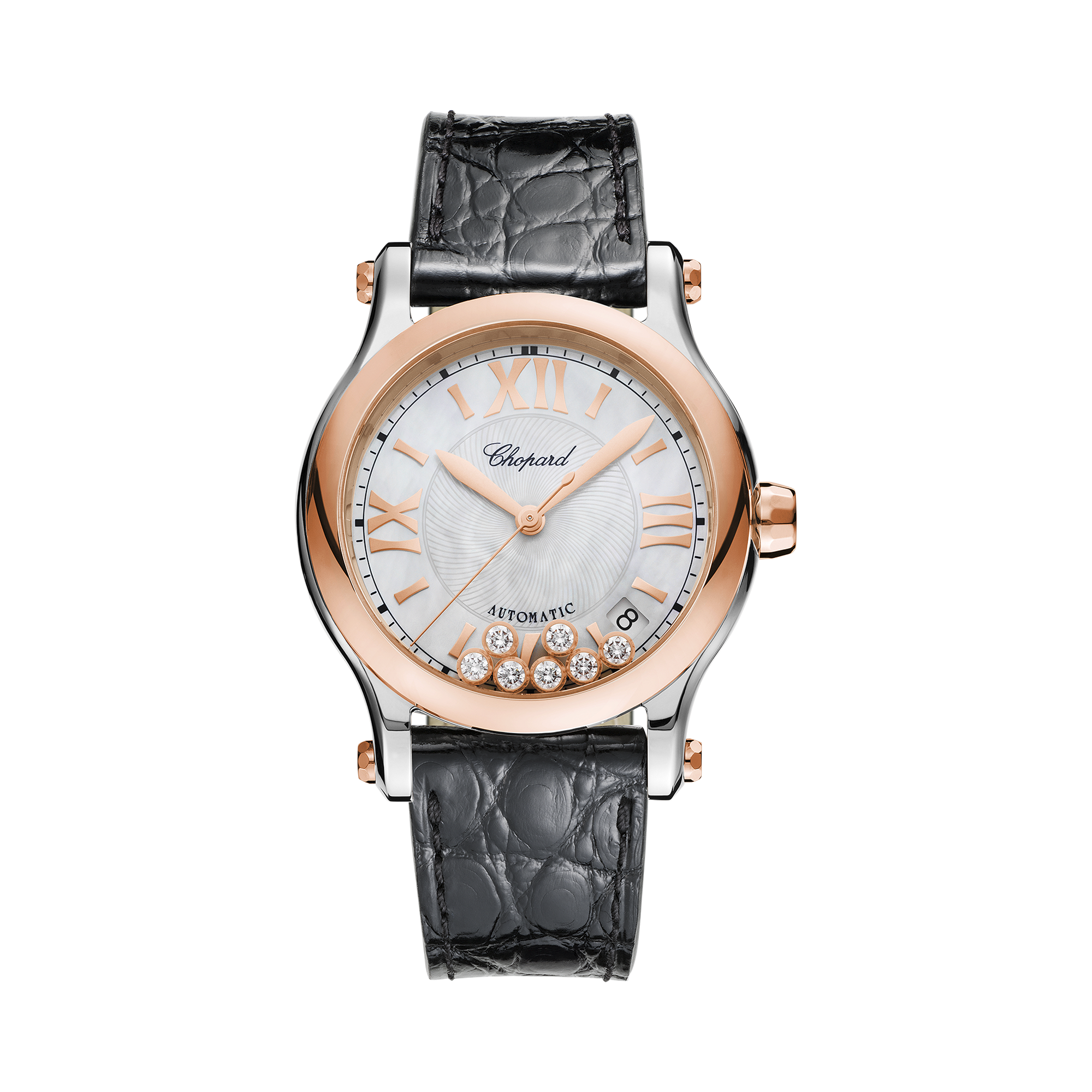 Chopard Happy Sport 36mm, Mother of Pearl Dial, Roman Numerals_1