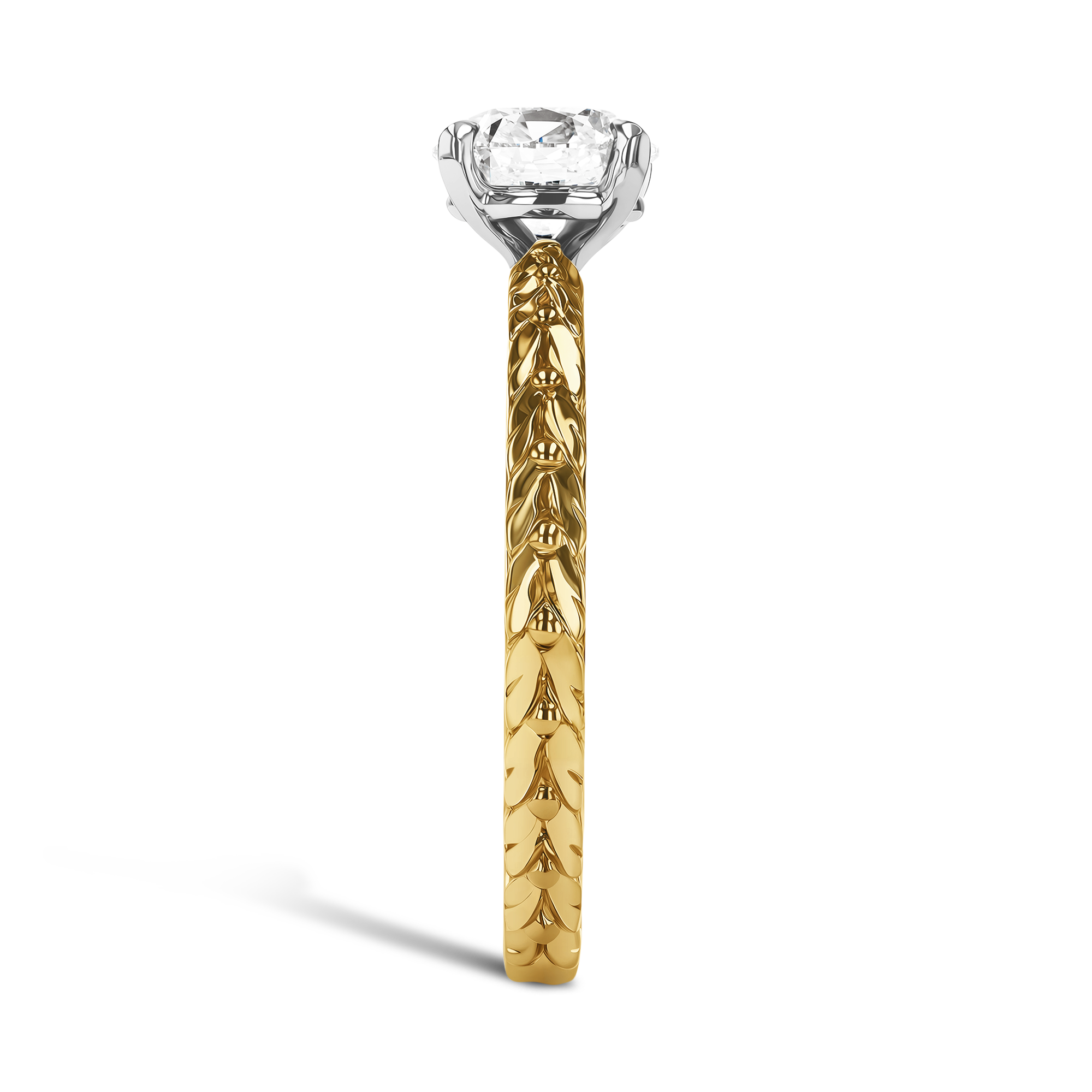 Apple Blossom 0.30ct Brilliant Cut Diamond Ring Brilliant cut, Claw set_4