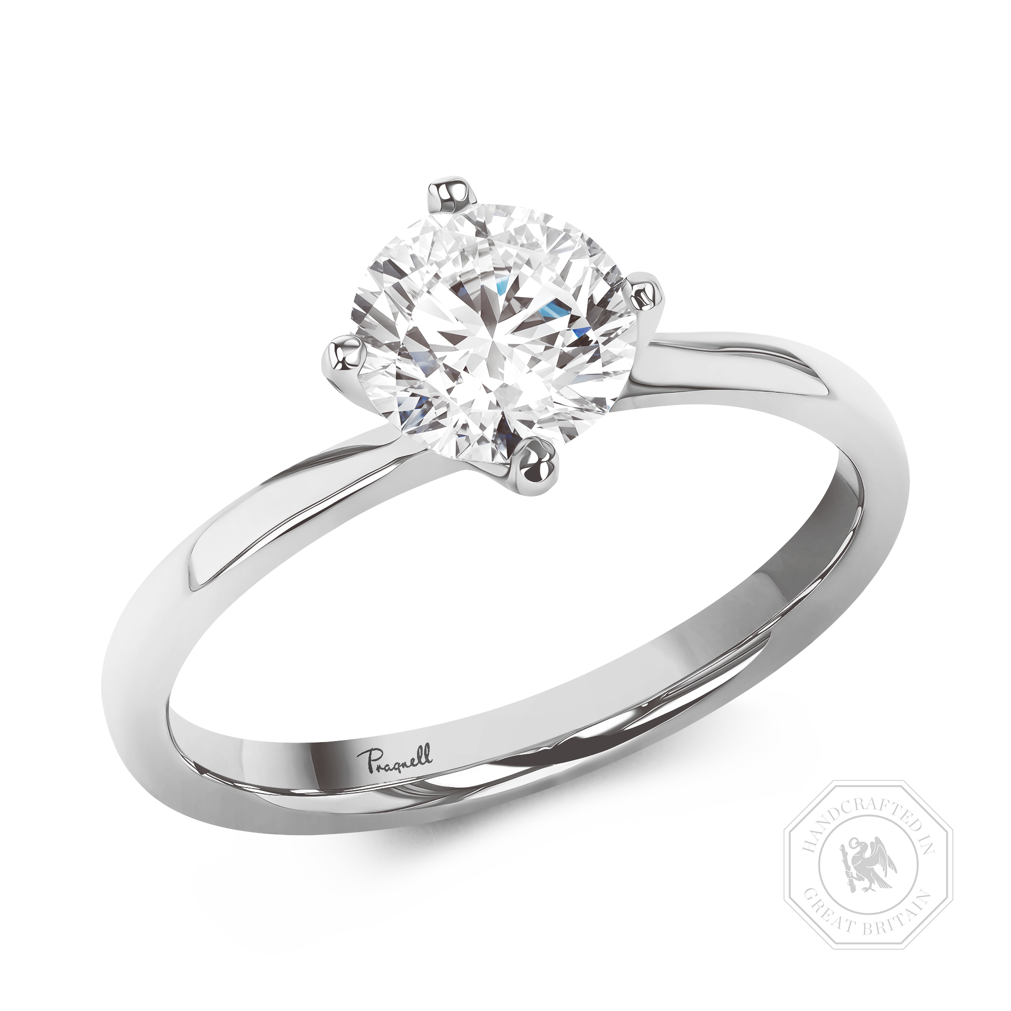 Union 1.00ct Diamond Solitaire Ring Brilliant cut, Claw set_1