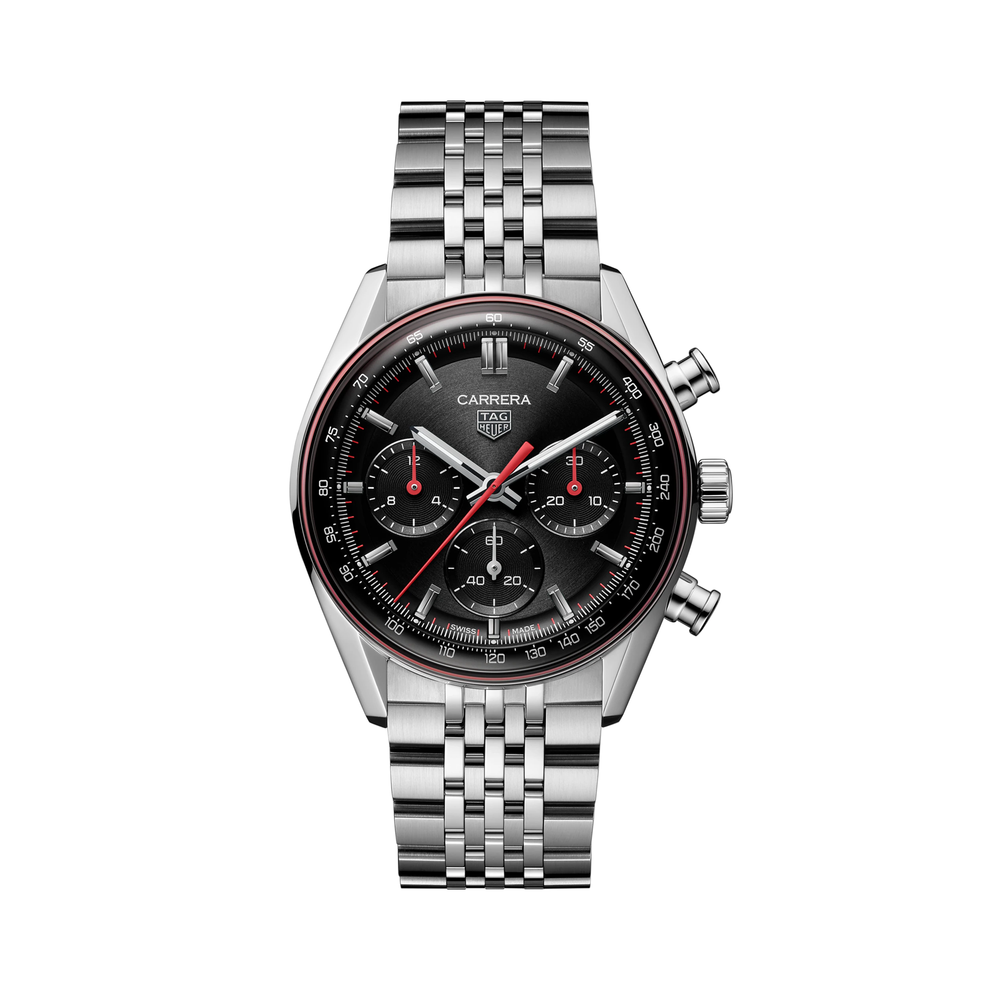 Tag Heuer Carrera Chronograph 41mm, Blue Dial, Baton Numerals_1