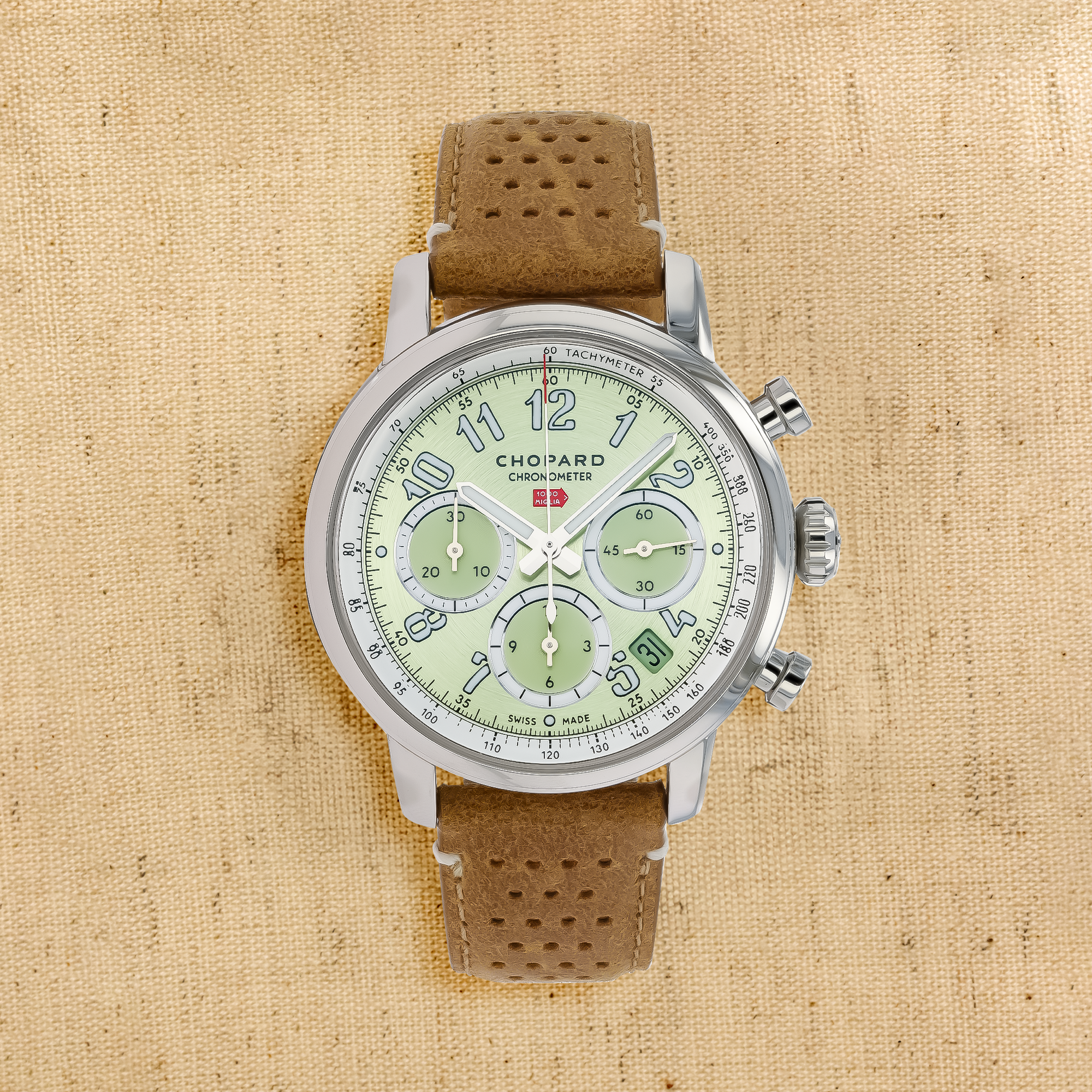 Chopard Mille Migla 40.5mm, Green Dial, Arabic Numerals_1