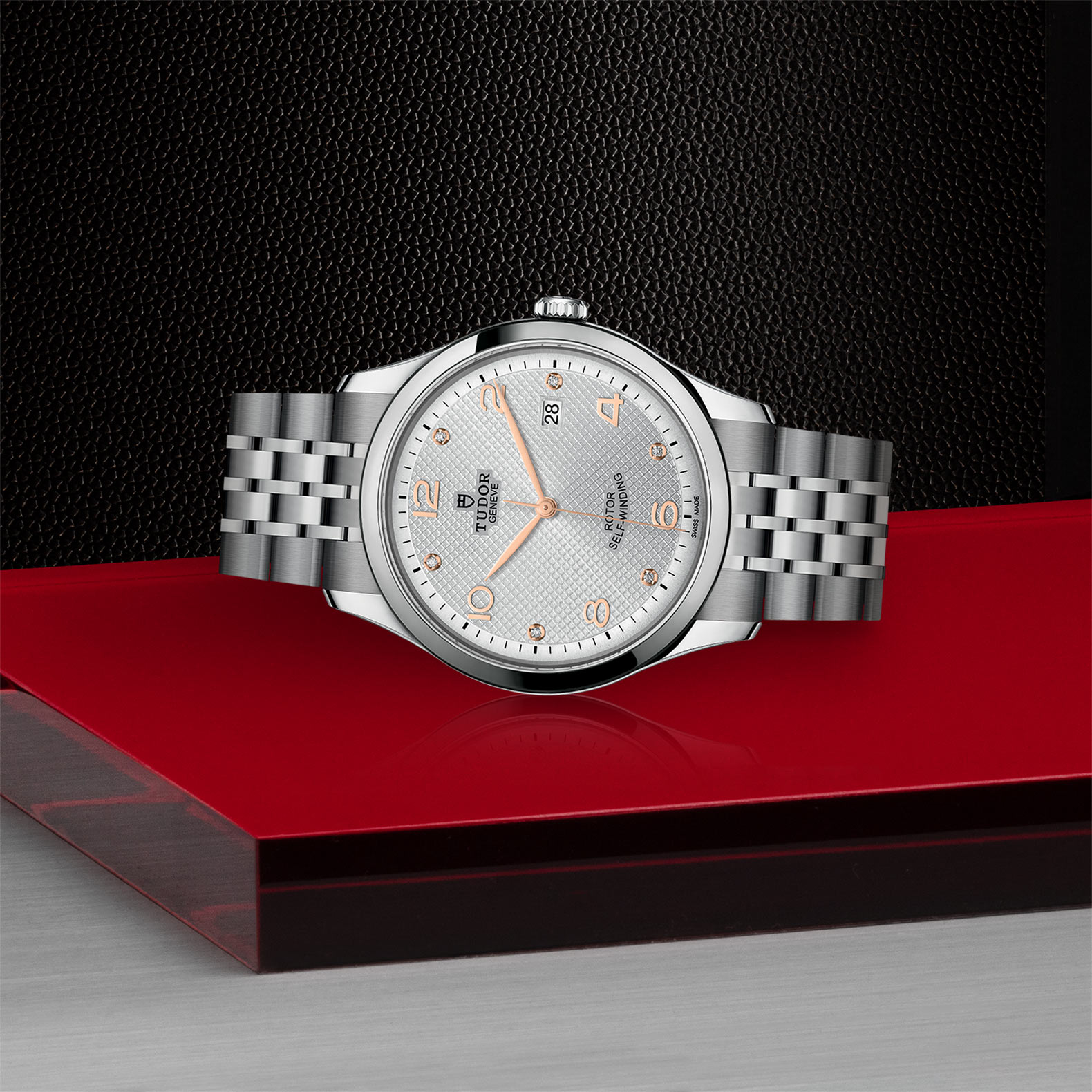 Tudor 1926 41mm. Silver Dial. Diamond Numerals_2