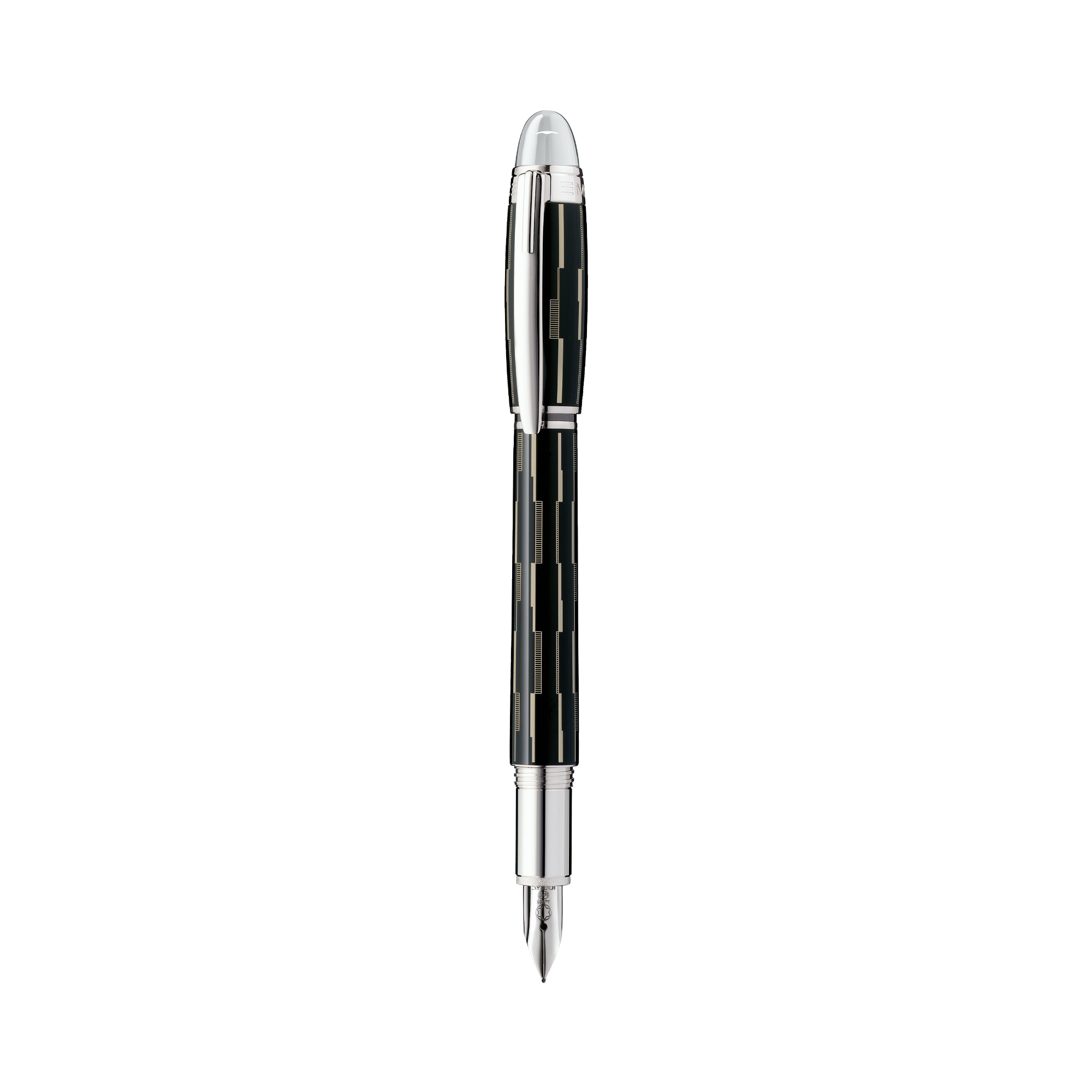 Montblanc StarWalker Black Mystery Fountain Pen Size M , 104224_1