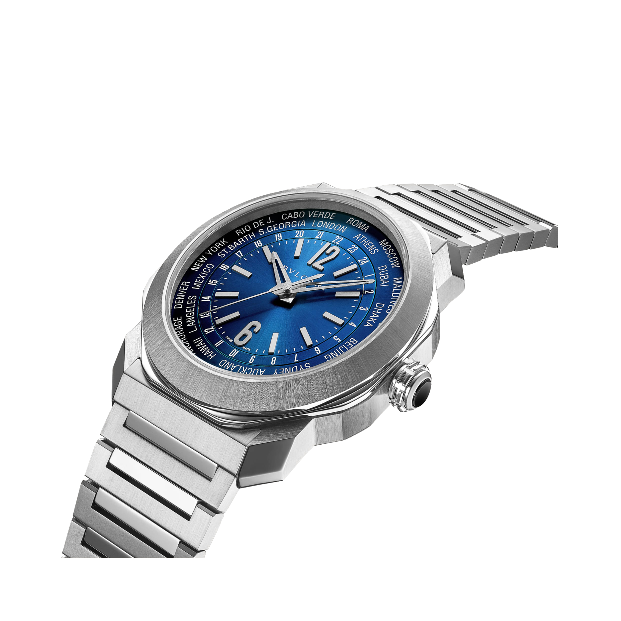 Bvlgari Octo Roma 41mm, Blue Dial, Arabic & Baton Numerals_2