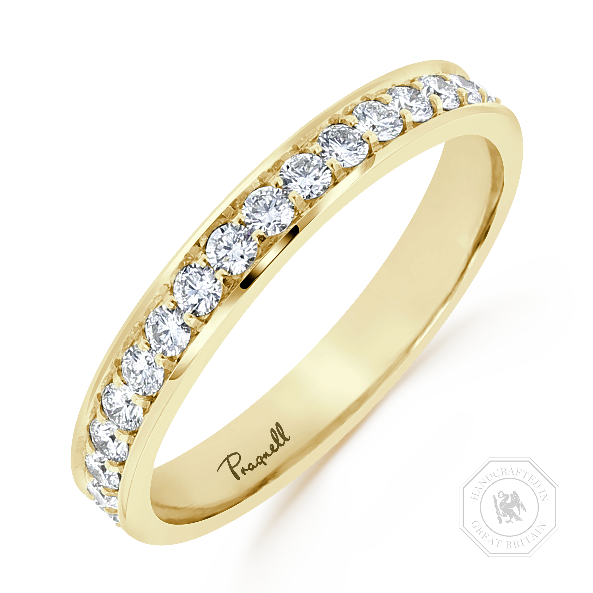 Brilliant Cut Diamond Eternity Ring Brilliant Cut, Eternity, Thread Set_1