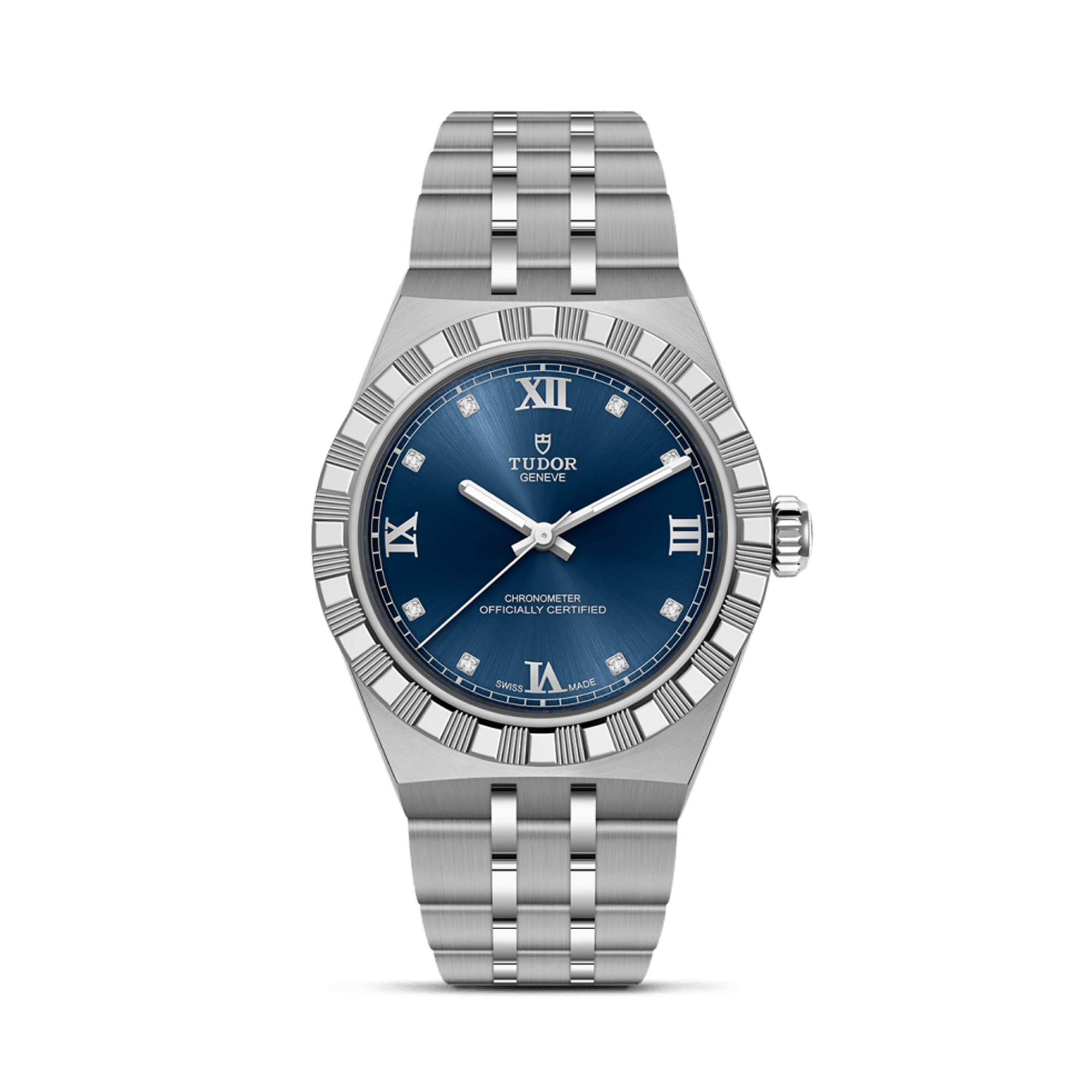 Tudor Royal 30mm, Blue Dial, Baton/Roman Numerals_1