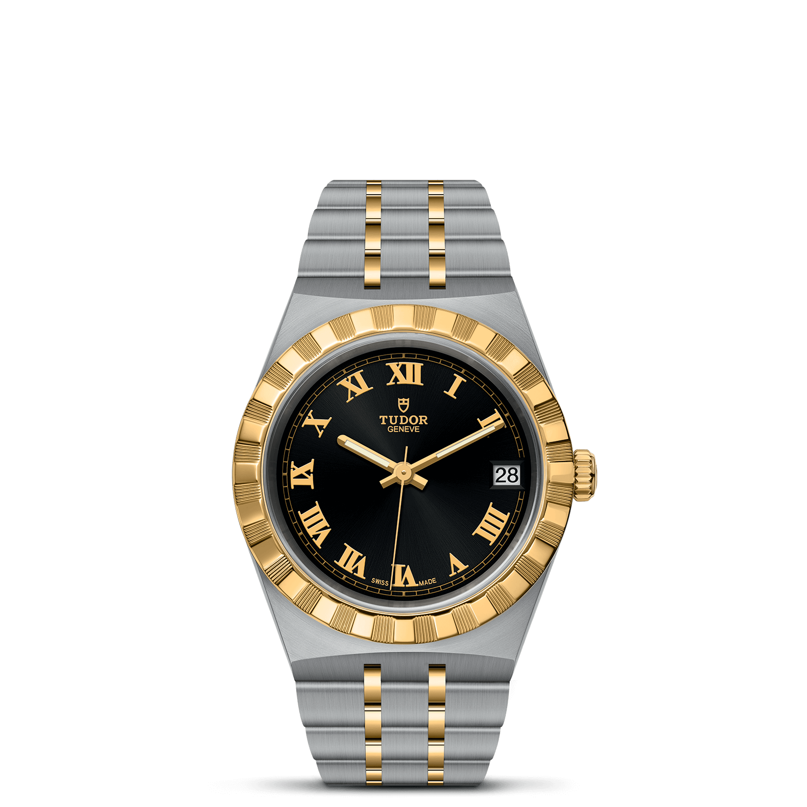 Tudor Royal 34mm. Black Dial. Roman Numerals_1