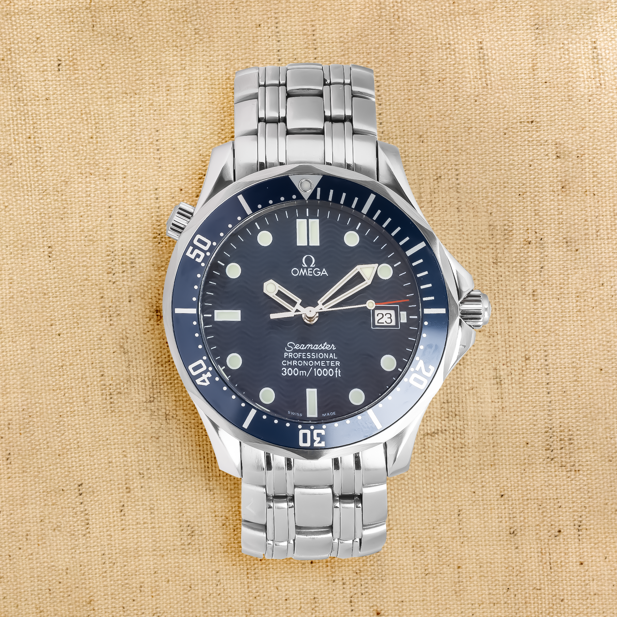 OMEGA Seamaster Diver 300m 41mm, Blue Dial, Baton Numerals_1