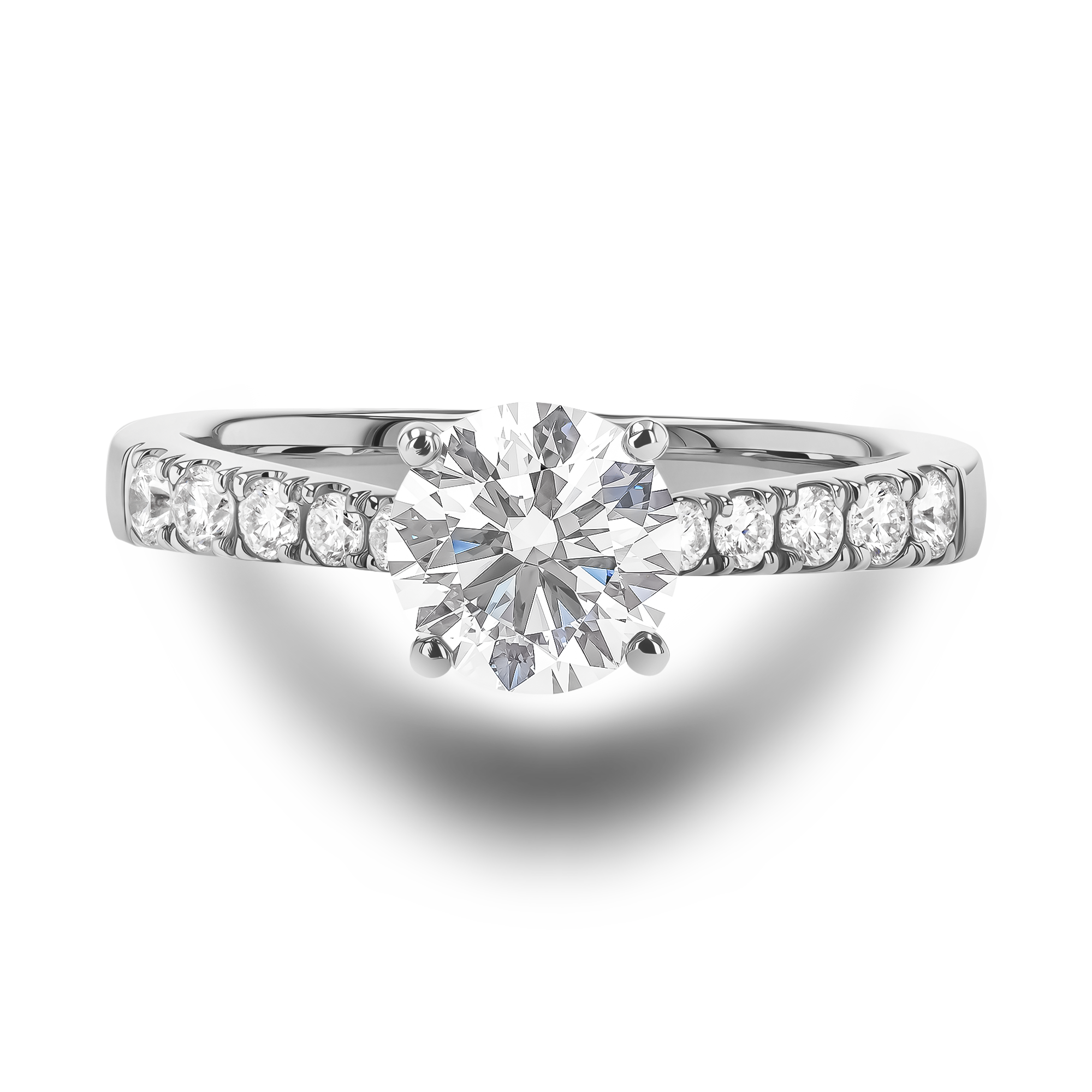 Celestial 1.00ct Diamond Solitaire Ring Brilliant cut, Claw set_2