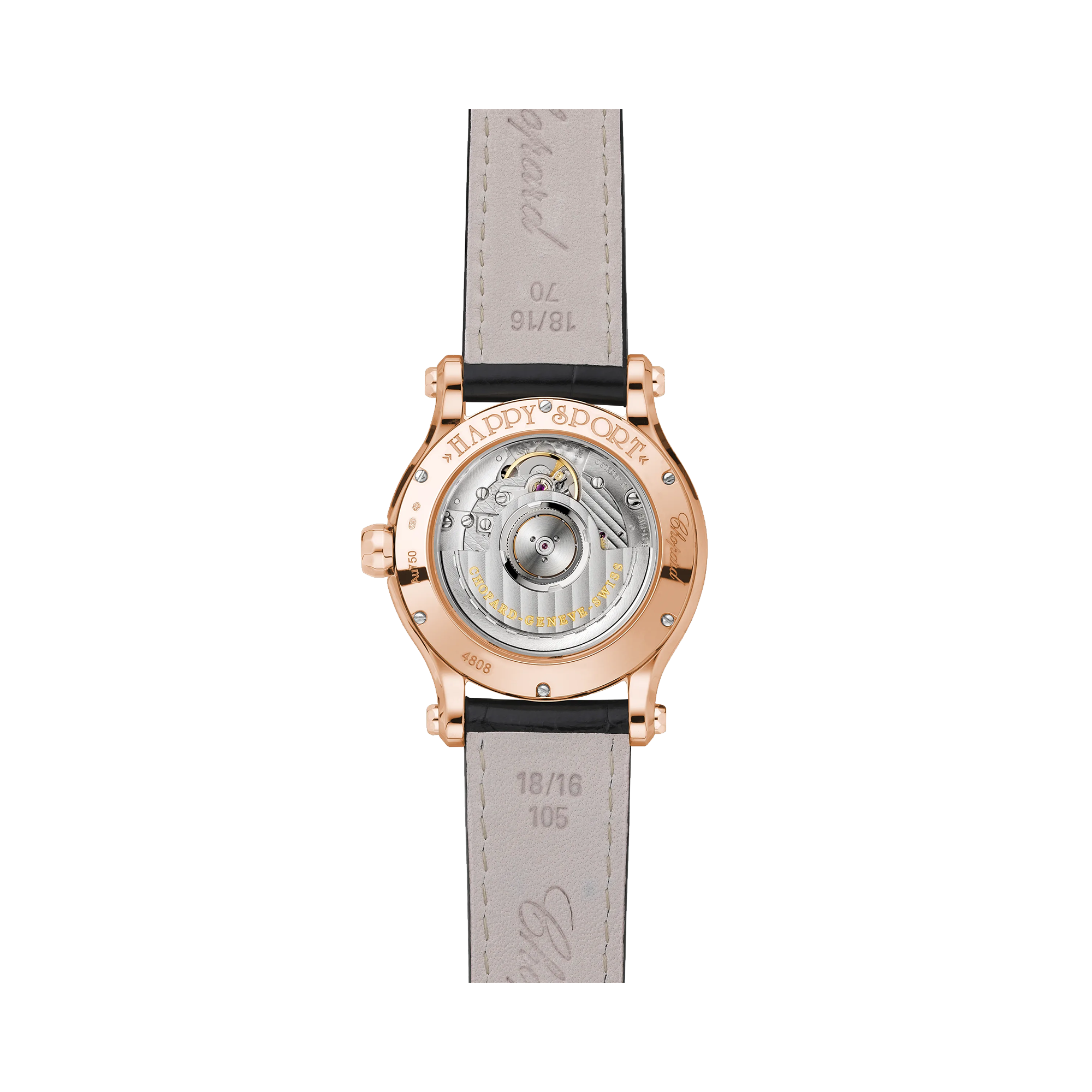 Chopard Happy Sport 36mm, Mother of Pearl Dial, Roman Numerals_2