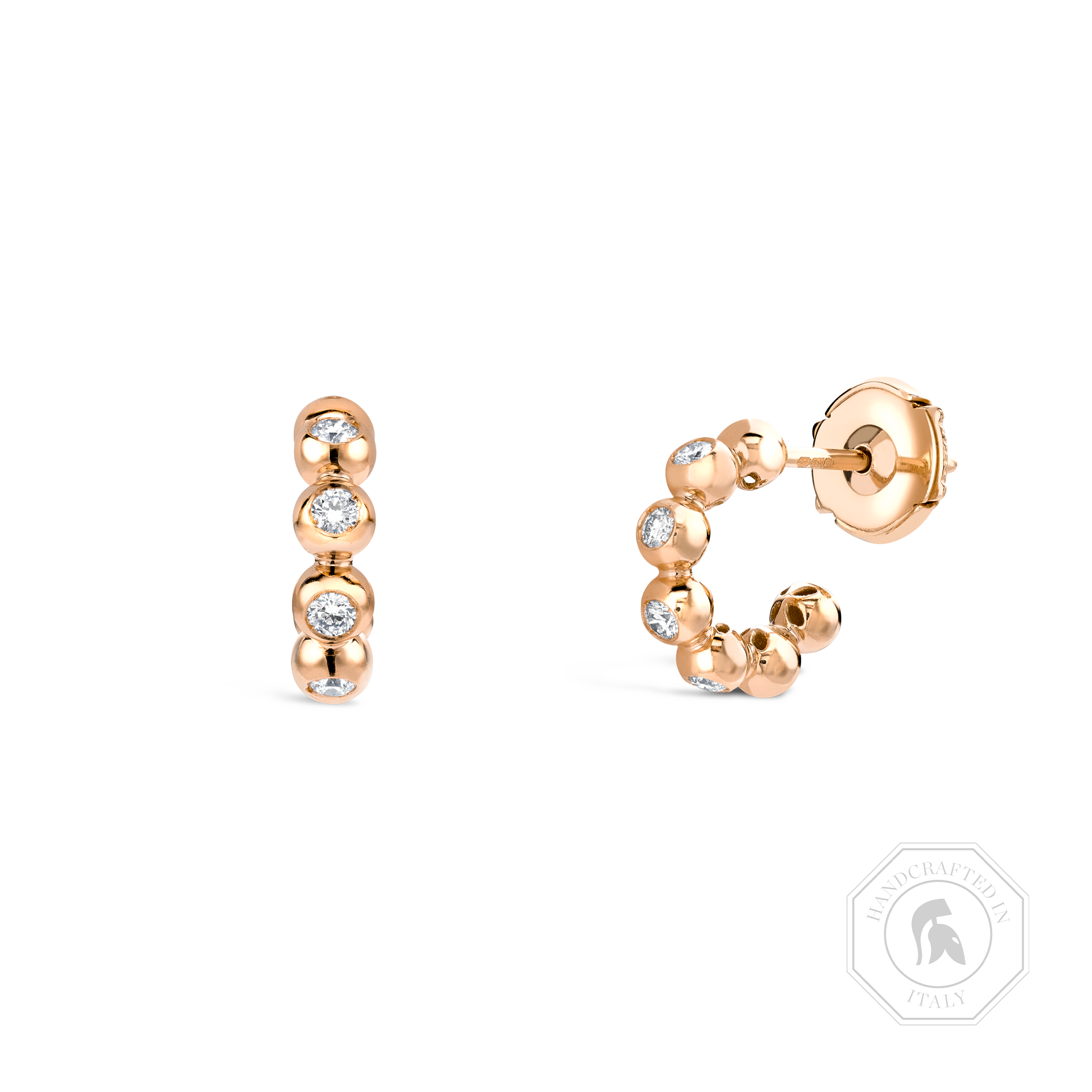 Bohemia Diamond Hoop Earrings _1