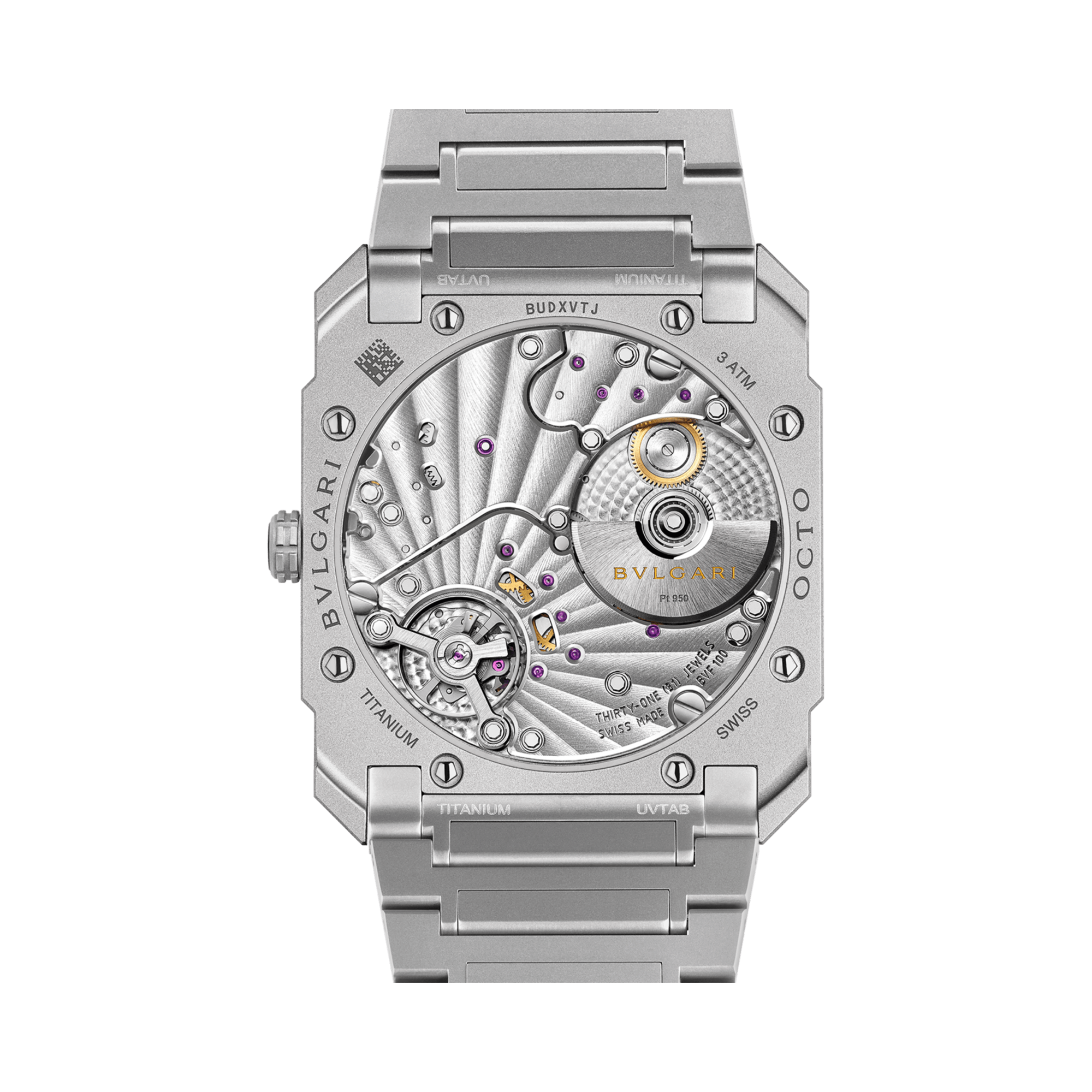 Bvlgari Octo Finissimo 37mm, Grey Dial, Baton/Roman Numerals_4