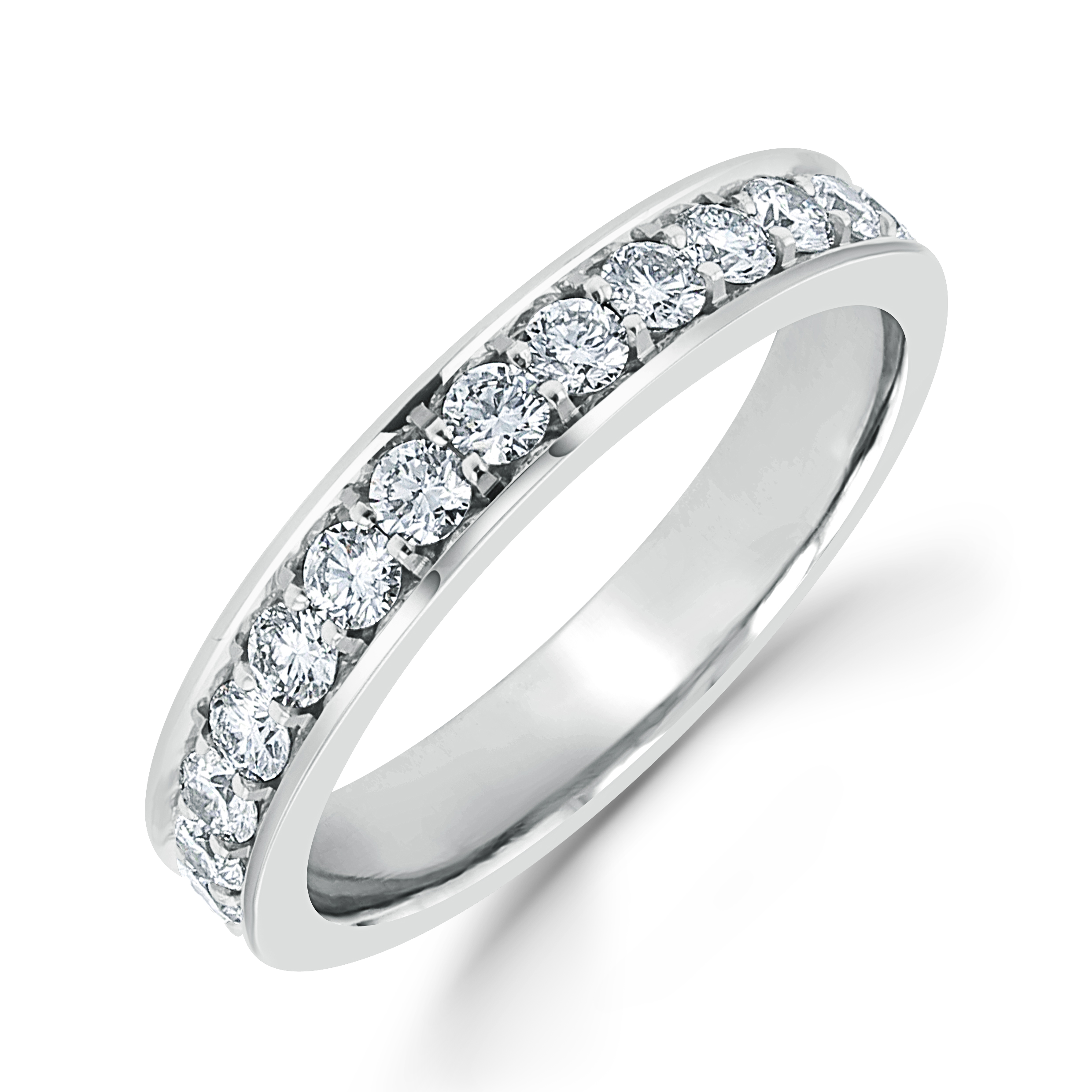 Brilliant Cut Diamond Eternity Ring Brilliant Cut, Eternity, Thread Set_1