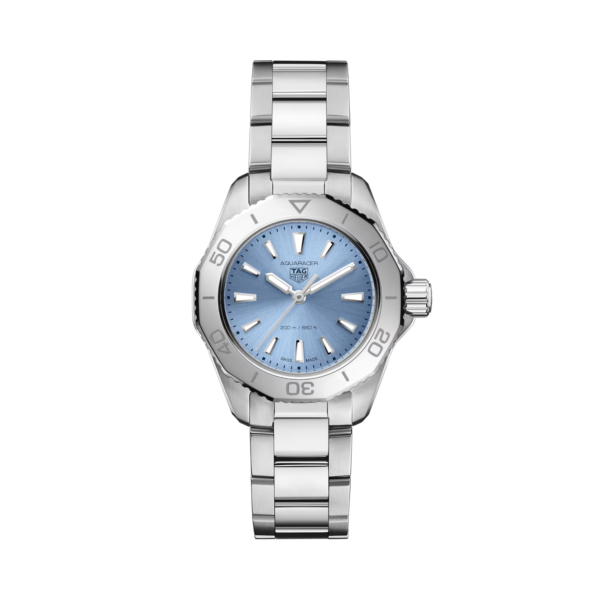 Tag Heuer Aquaracer Professional 200 34mm, Blue Dial, Baton Numerals_1