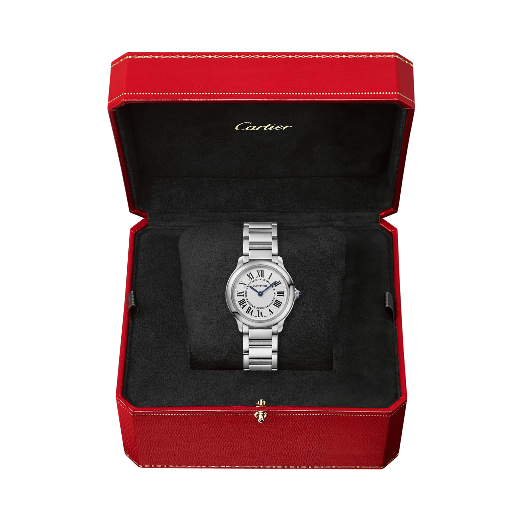 Cartier Ronde Must 29mm, Silver Dial, Roman Numerals_7