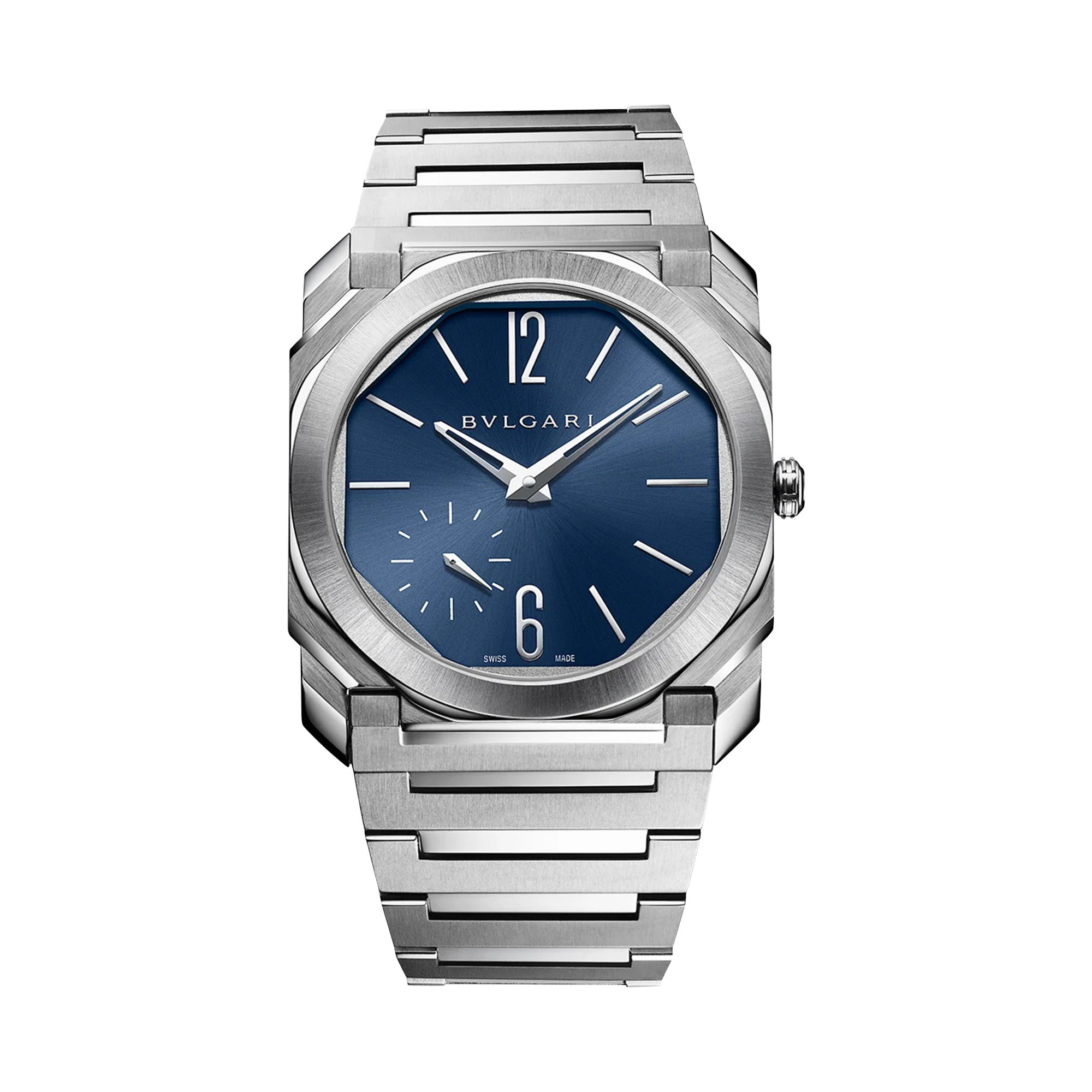 Bvlgari Octo Finissimo 40mm, Blue Dial, Arabic & Baton Numerals_1