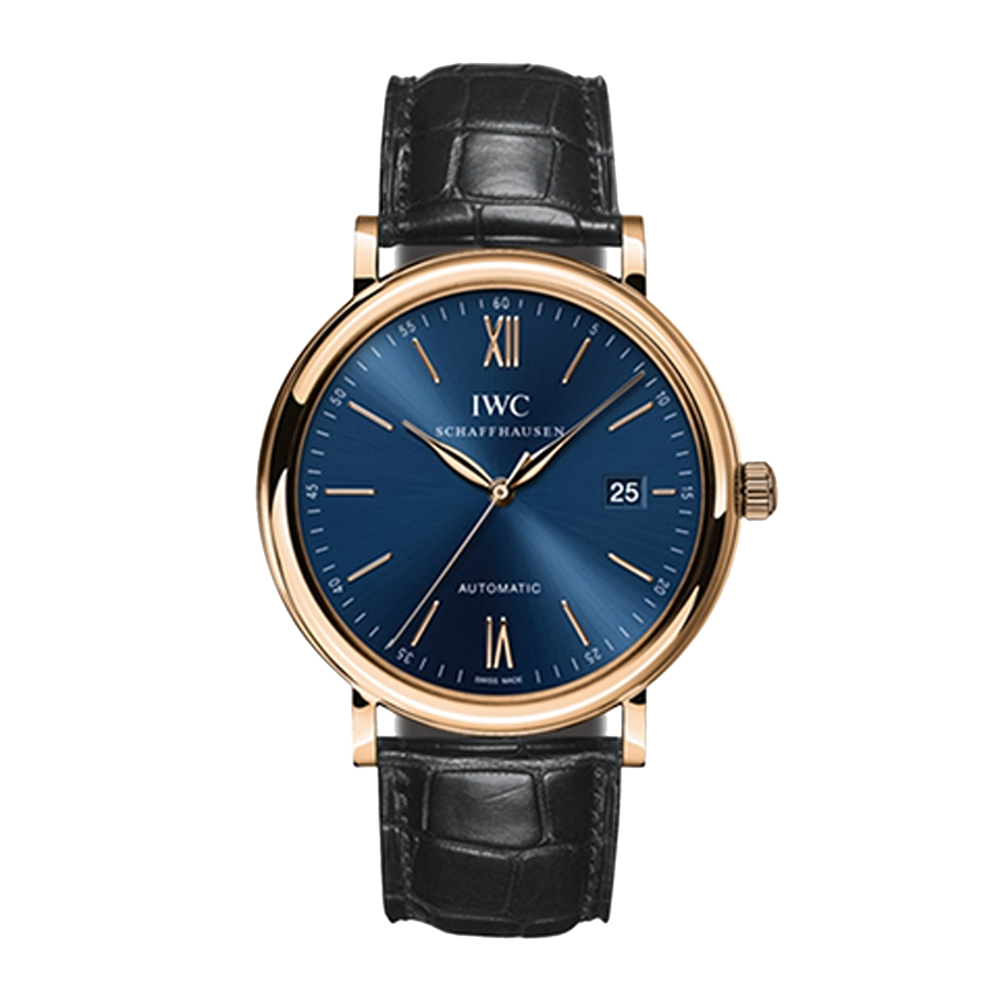 IWC Portofino Automatic 40mm, Blue Dial, Baton Numerals_1